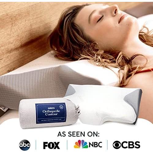 Almohada de Contorno SUTERA Dream Deep Espuma Memoria 64.5x37cm