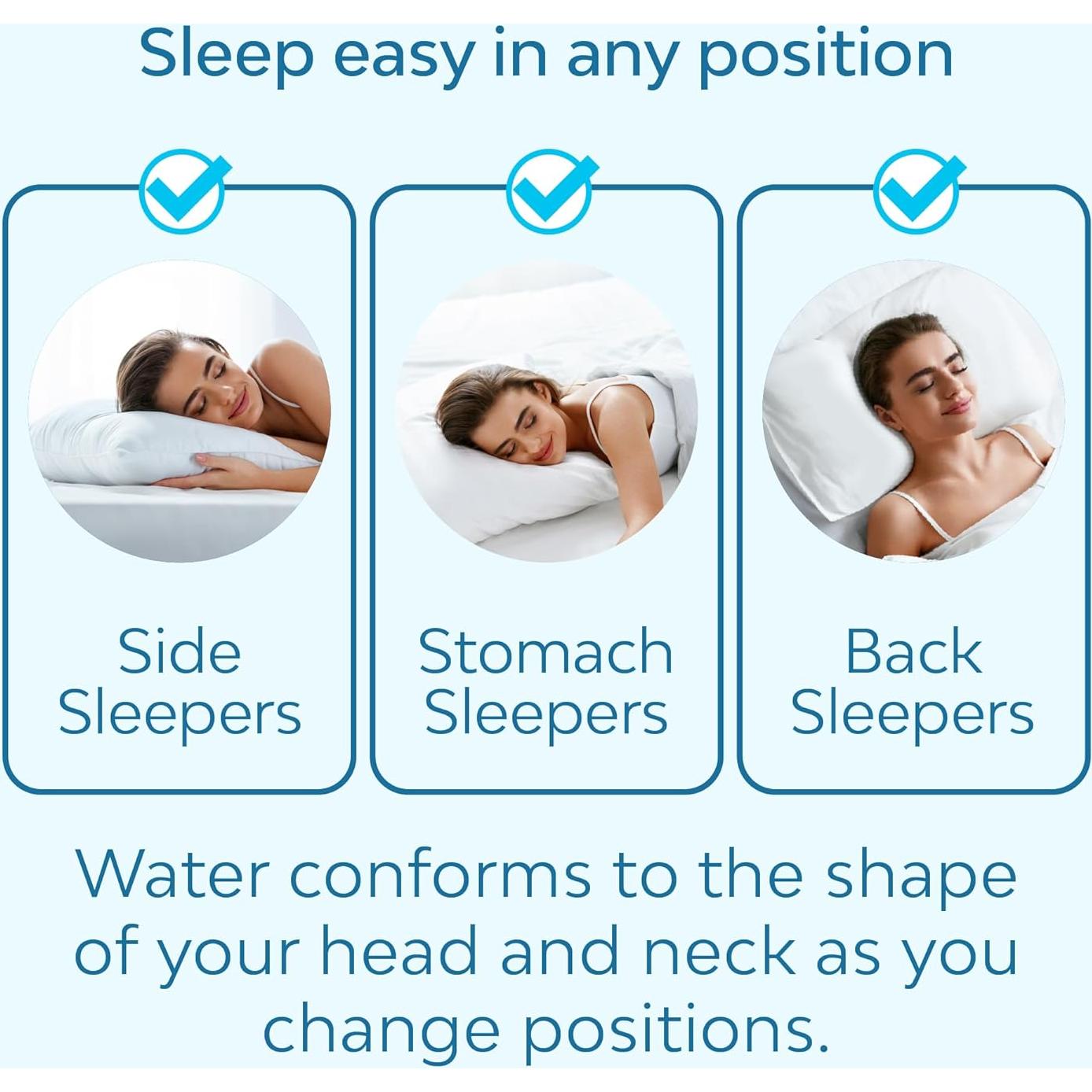 Almohada de Agua Mediflow Original 71x51 cm Ajustable