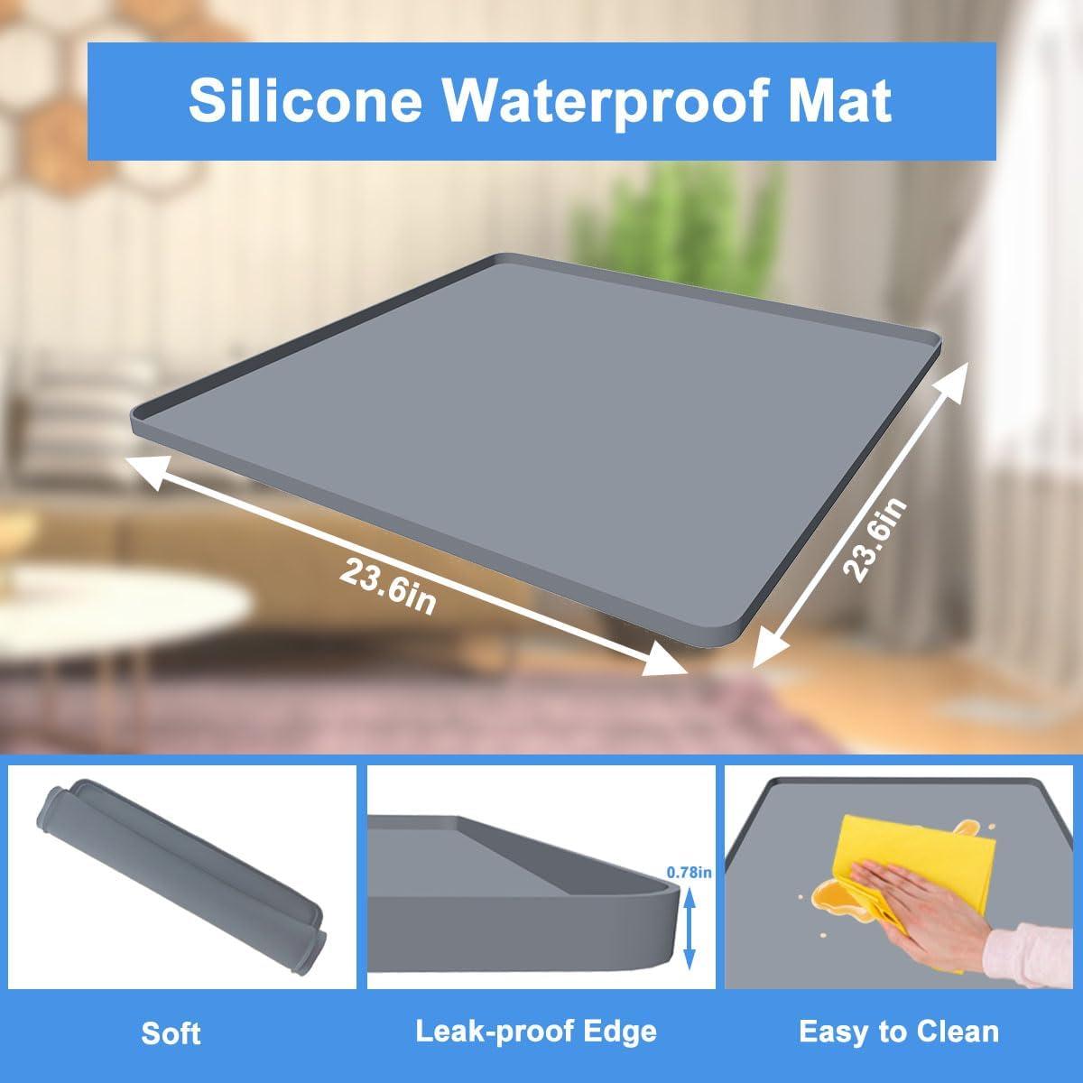 Soporte Ajustable para Mini Nevera KUPAO con Bandeja de Silicona