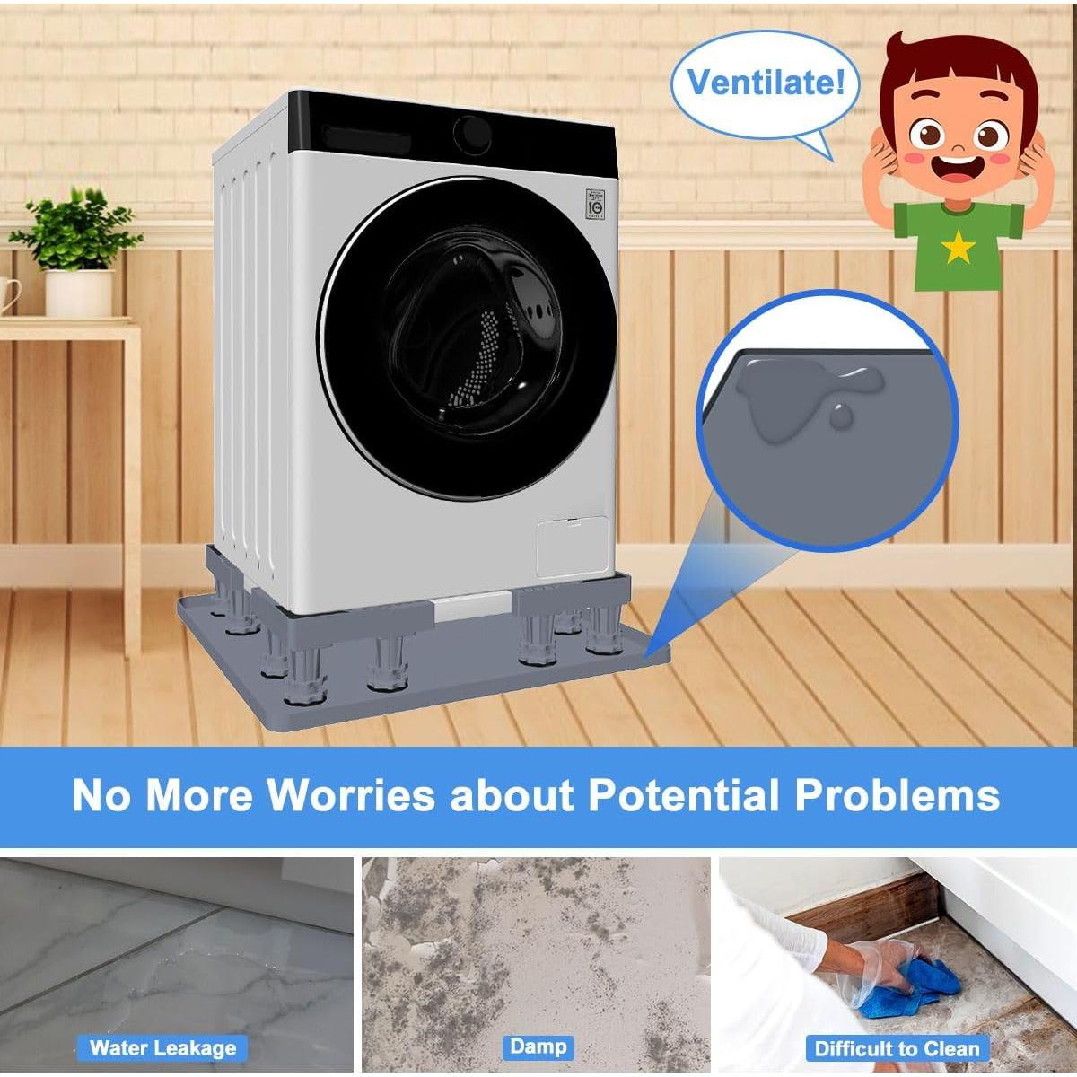 Soporte Ajustable para Mini Nevera KUPAO con Bandeja de Silicona