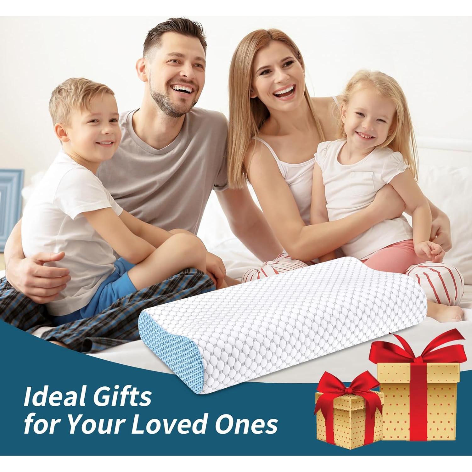 Almohada Cervical Besyodo Espuma Viscoelástica Refrigerante