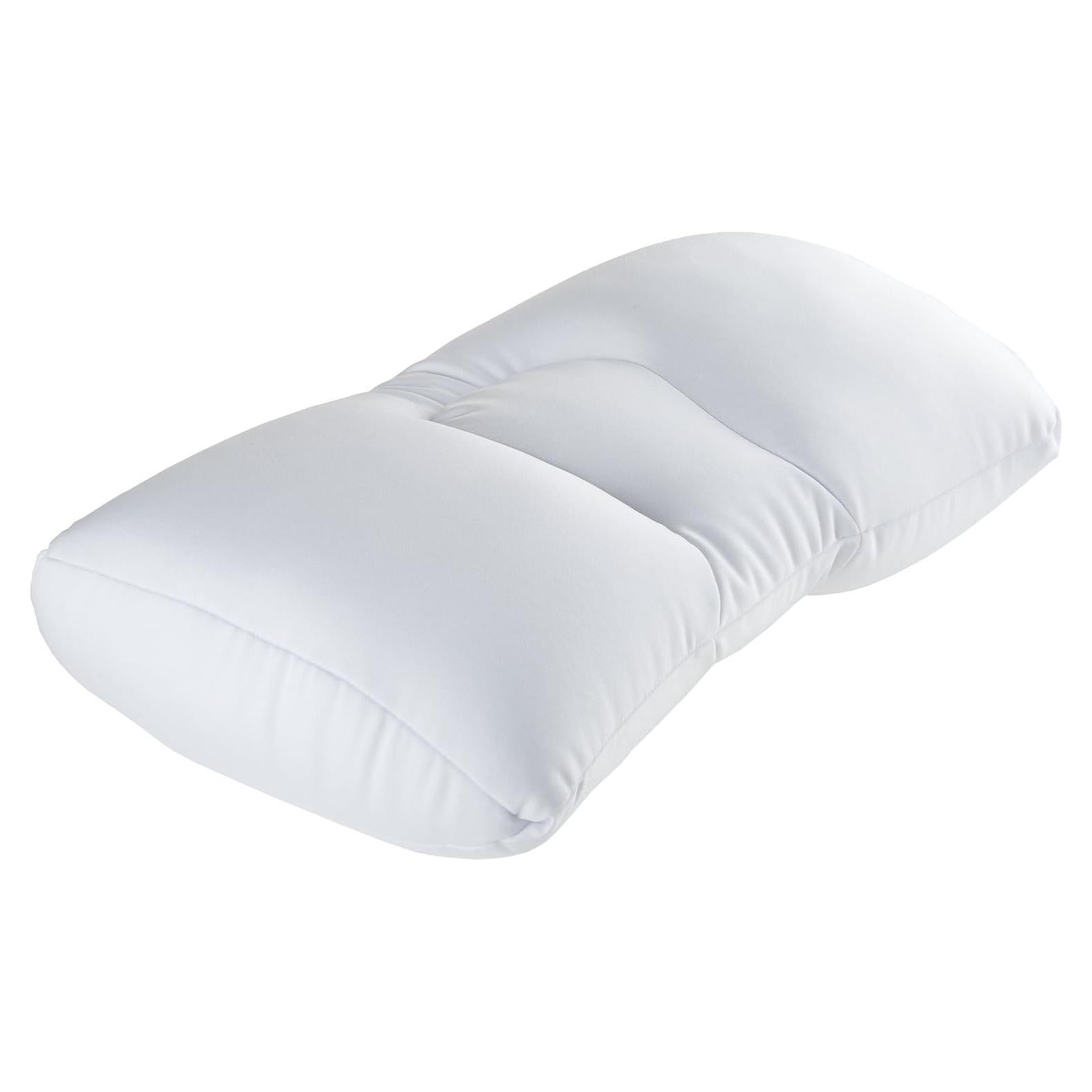 Almohada de Microperlas Remedio Blanca para Dormir y Viajar