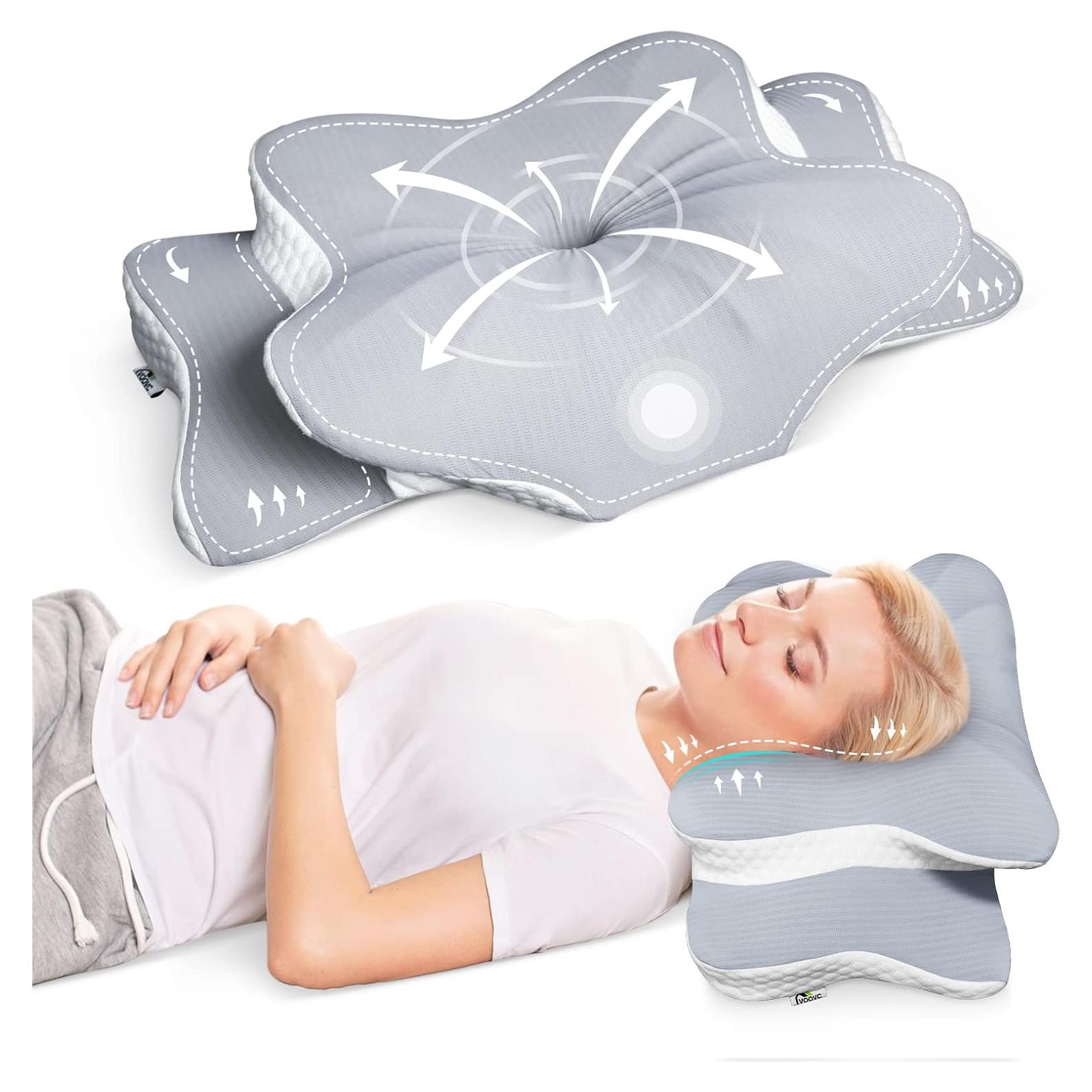 Almohada Cervical Voovc Ergonomica Espuma Viscoelástica 60D
