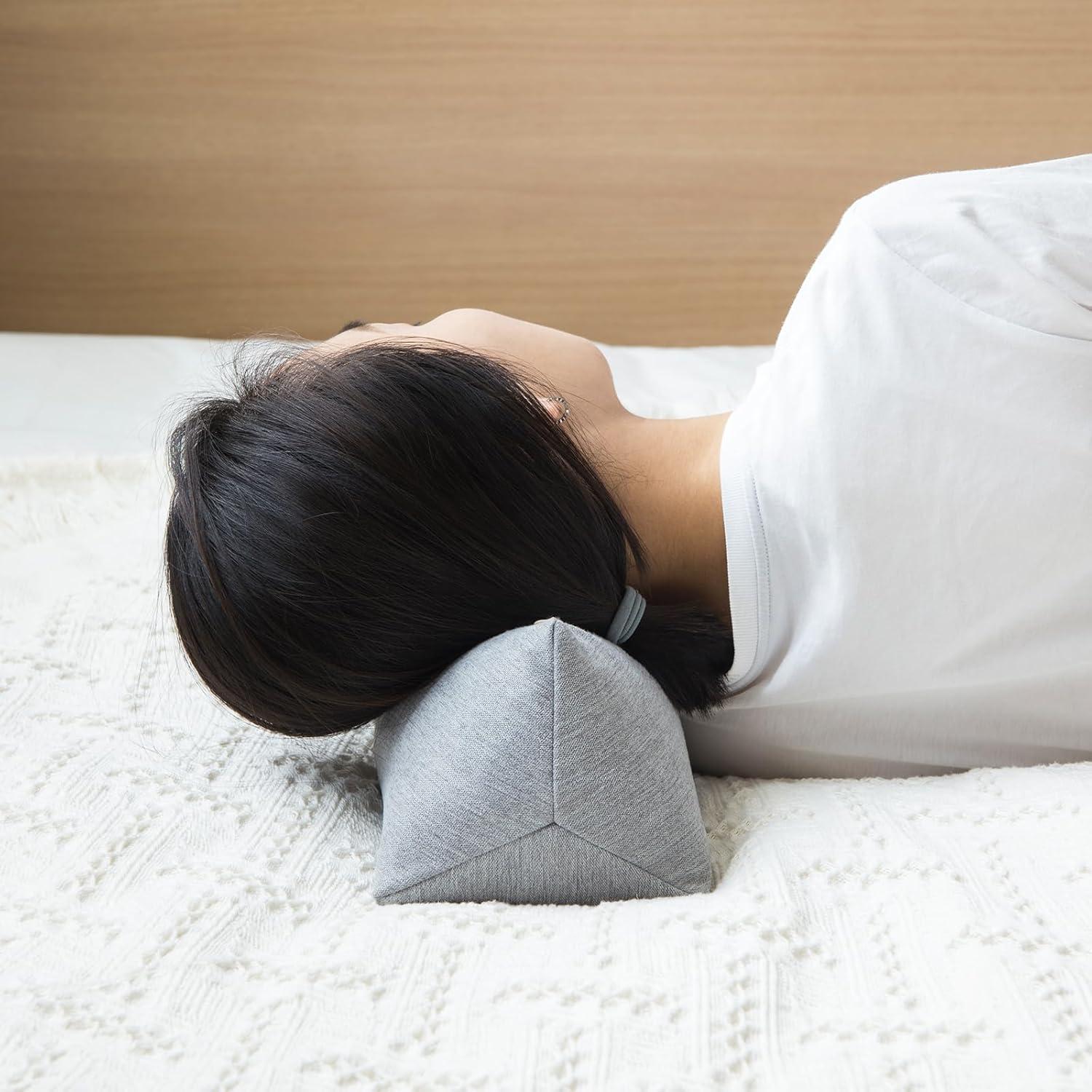 Almohada de Soporte para Cuello GLORY SEASON 15x38 cm Gris