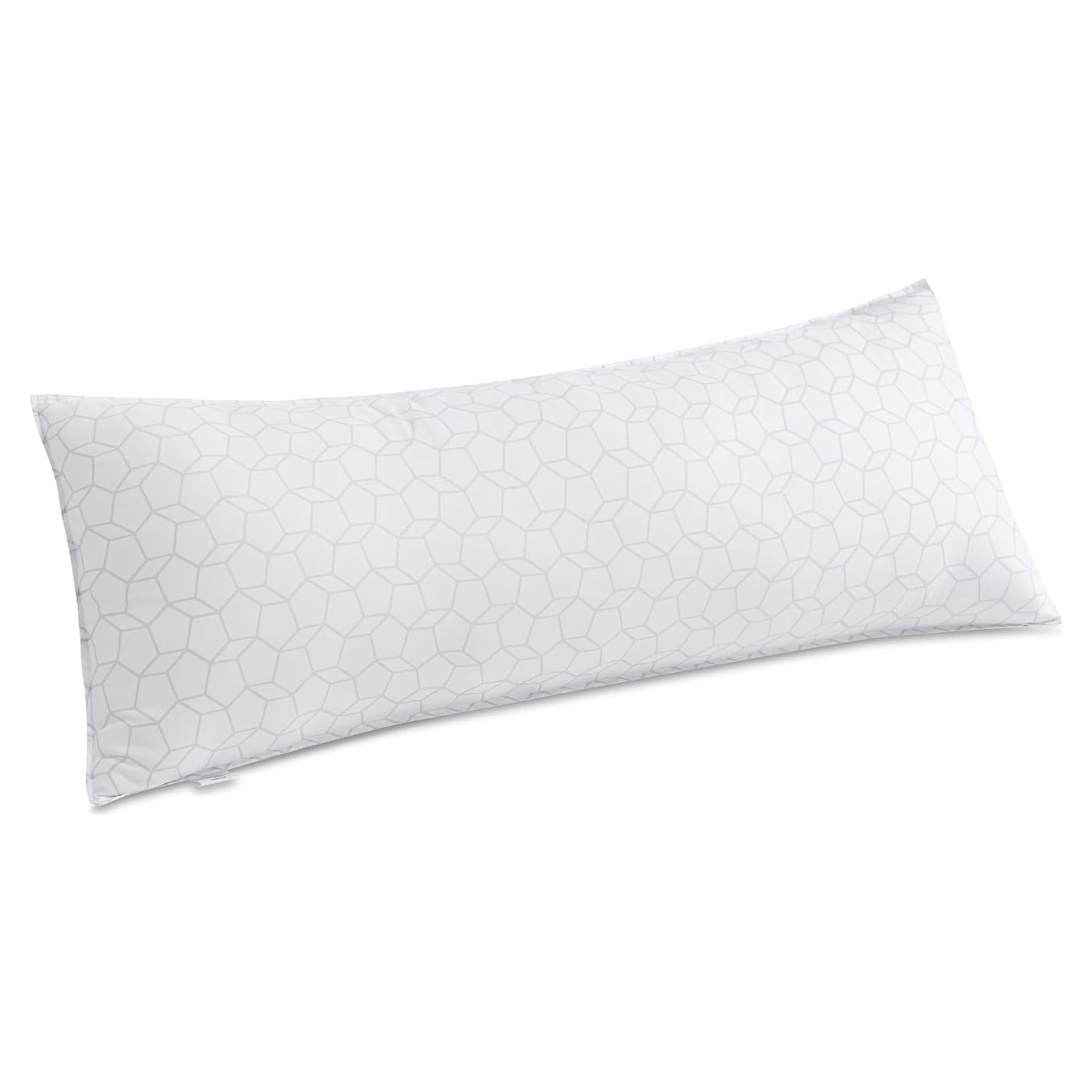 Almohada Corporal Oubonun 20x137 cm Firme Blanca