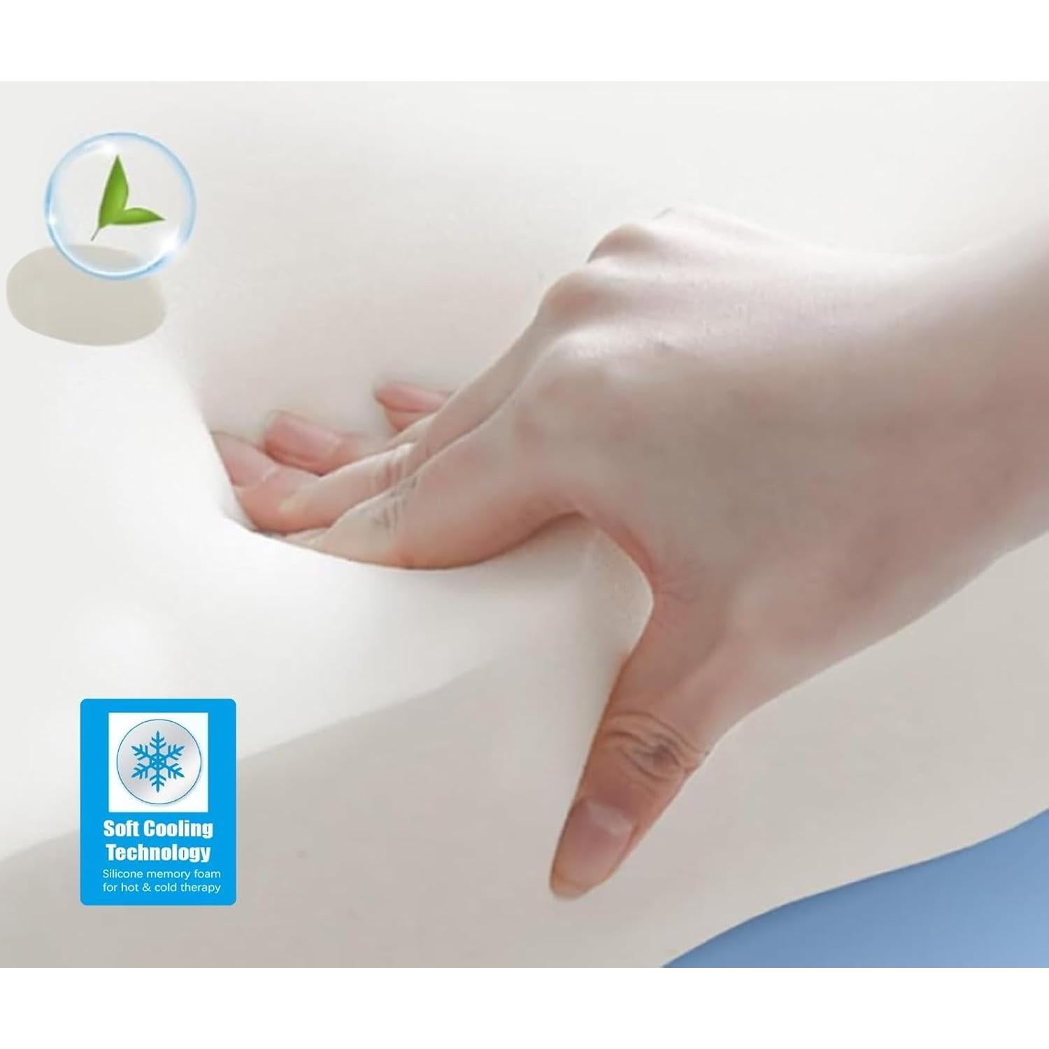 Almohada Terapia Caliente y Fría PEKOMKISS 29.6x24cm