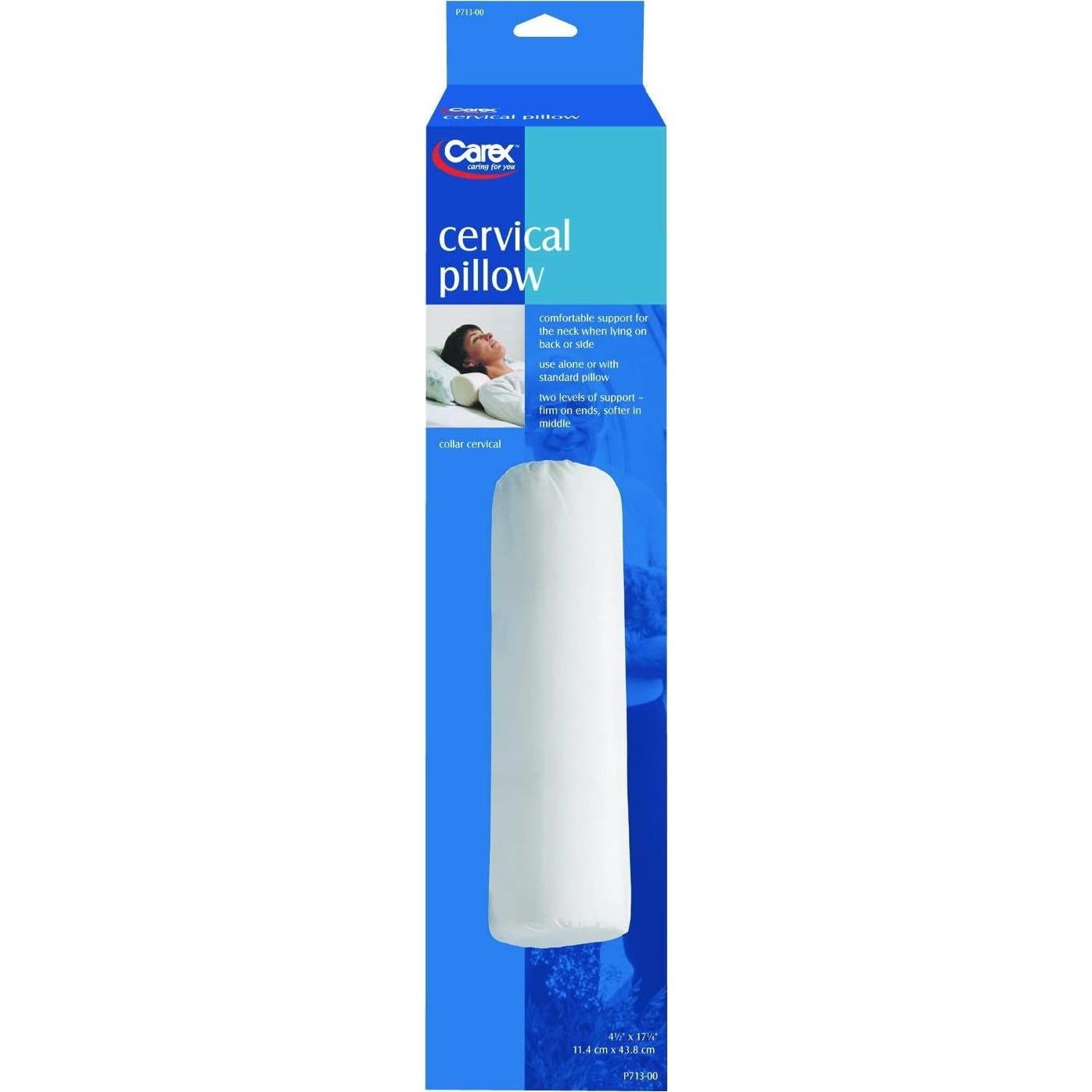 Almohada Cervical Carex Espuma Viscoelástica Hipoalergénica