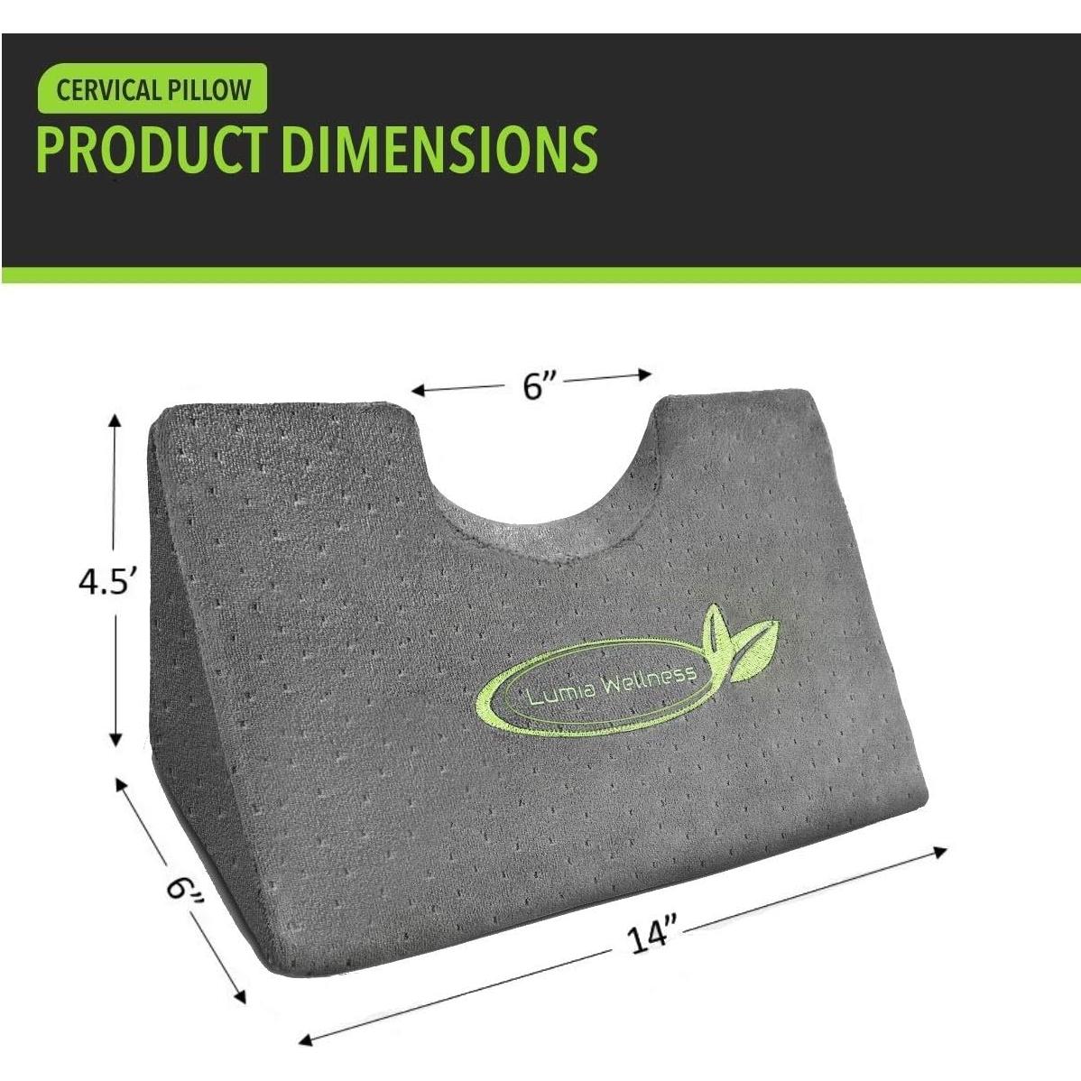 Cojín de Tracción Cervical Lumia Wellness - Alivio de Cuello y TMJ