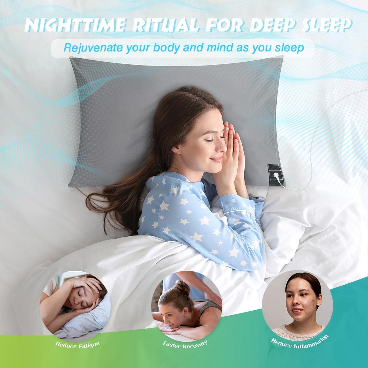 Funda de Almohada Conexión a Tierra Gruenerde 50x91 cm Gris