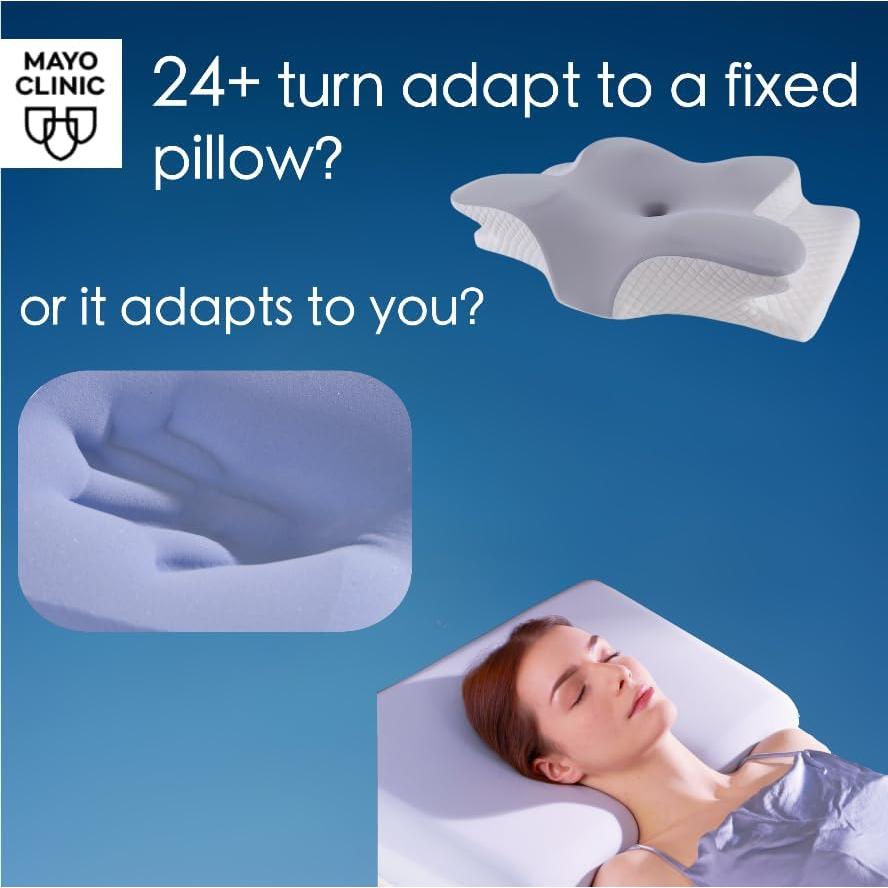 Almohada Cervical Erised 8h Reina Espuma de Memoria