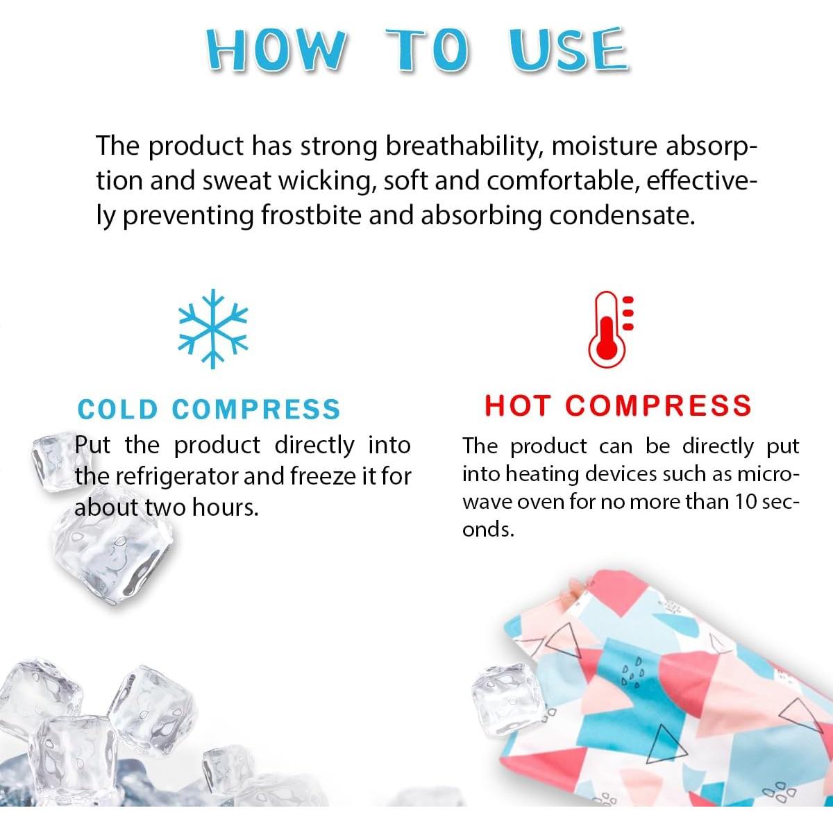 Almohadilla Enfriadora Couleurs 45.72x45.72 cm Reutilizable