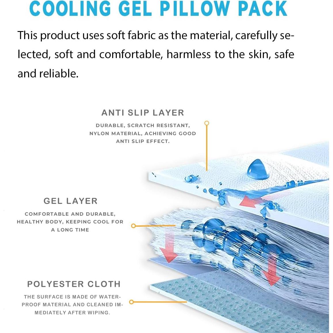 Almohadilla Enfriadora Couleurs 45.72x45.72 cm Reutilizable