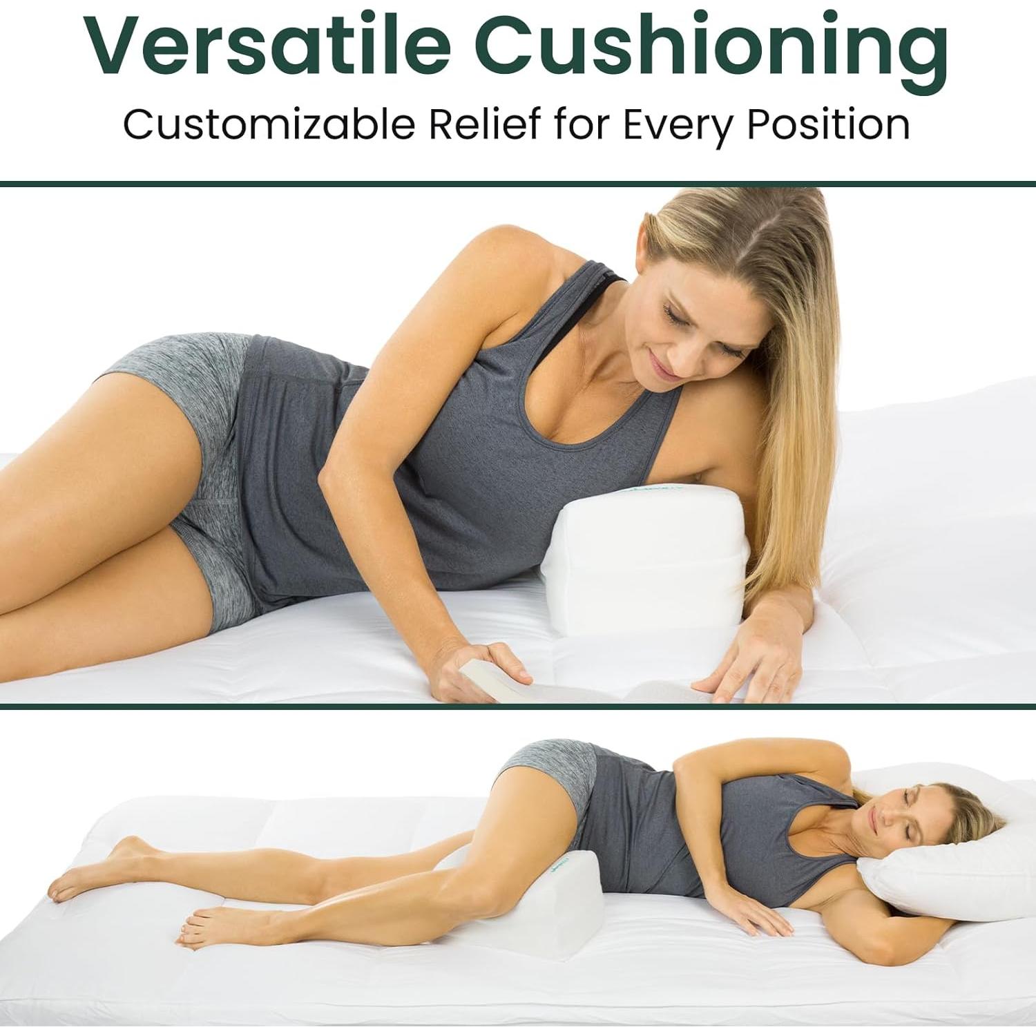 Almohada de Rodilla Xtra-Comfort Espuma Viscoelástica 33 cm