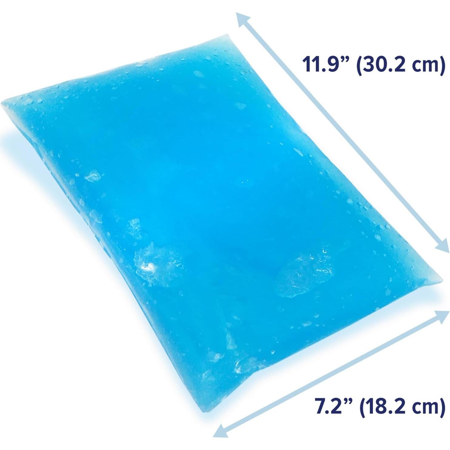 Almohada de Gel Frío BeKOOOL Suave Reutilizable 30x18 cm