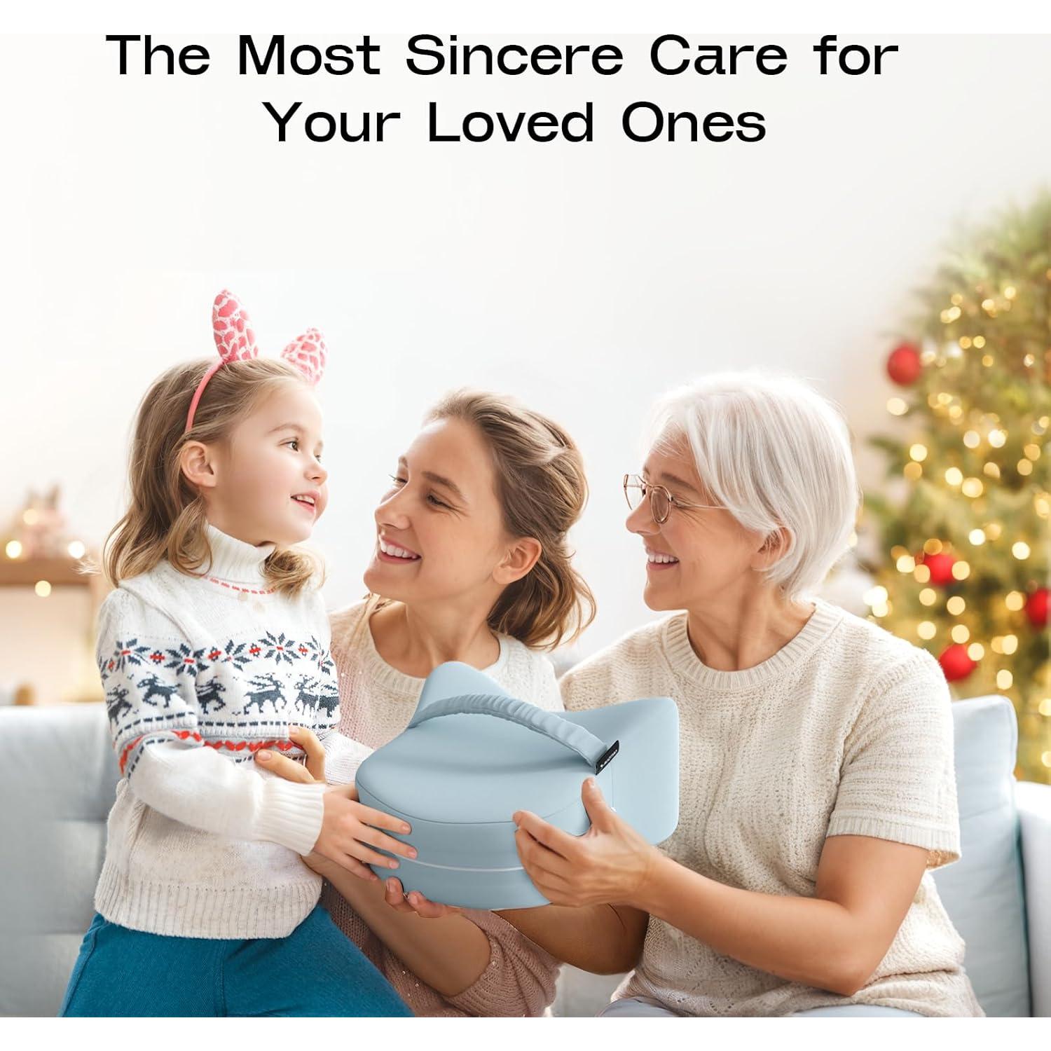 Almohada para Rodillas Ruizman Espuma Viscoelástica Azul