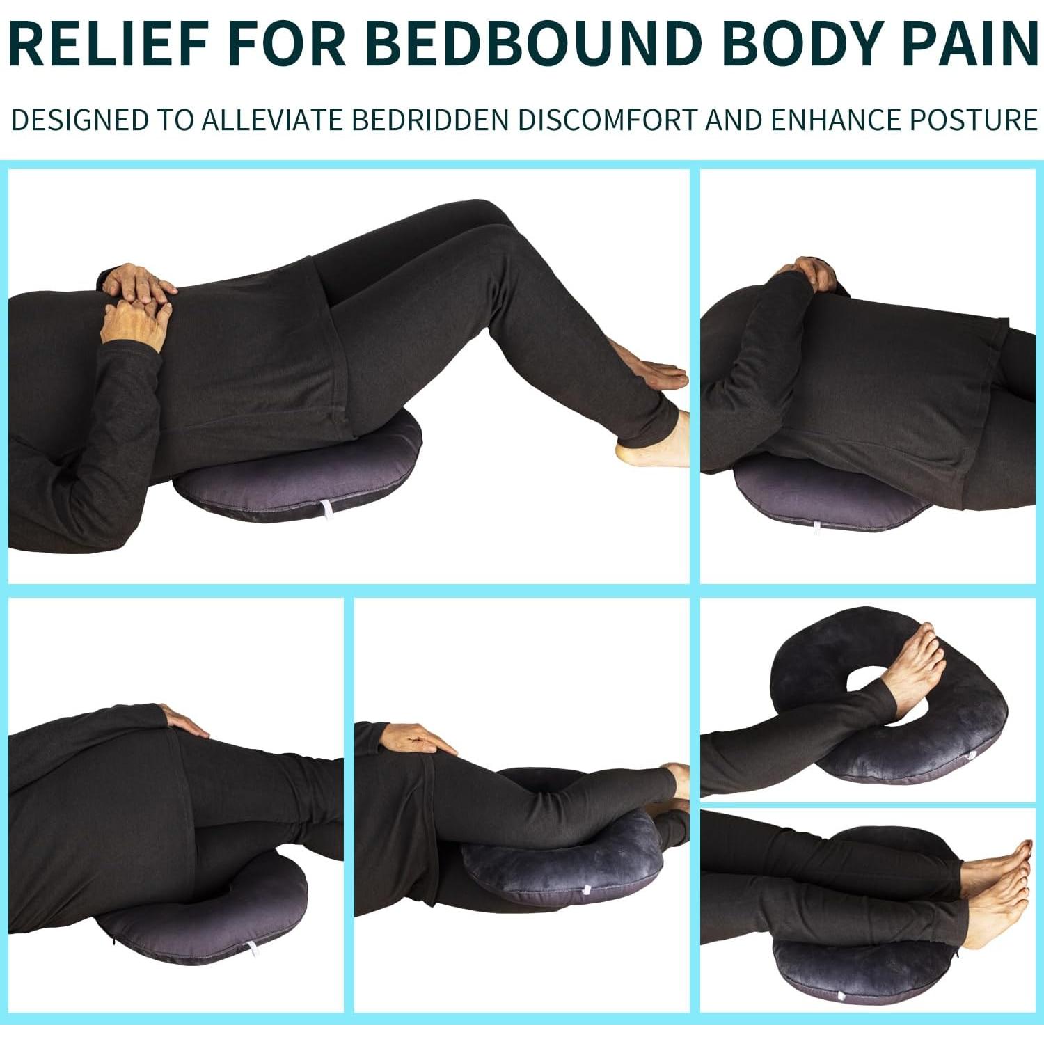 Cojín Ergonómico QIUCHA para Alivio del Dolor Coccix 40x35 cm