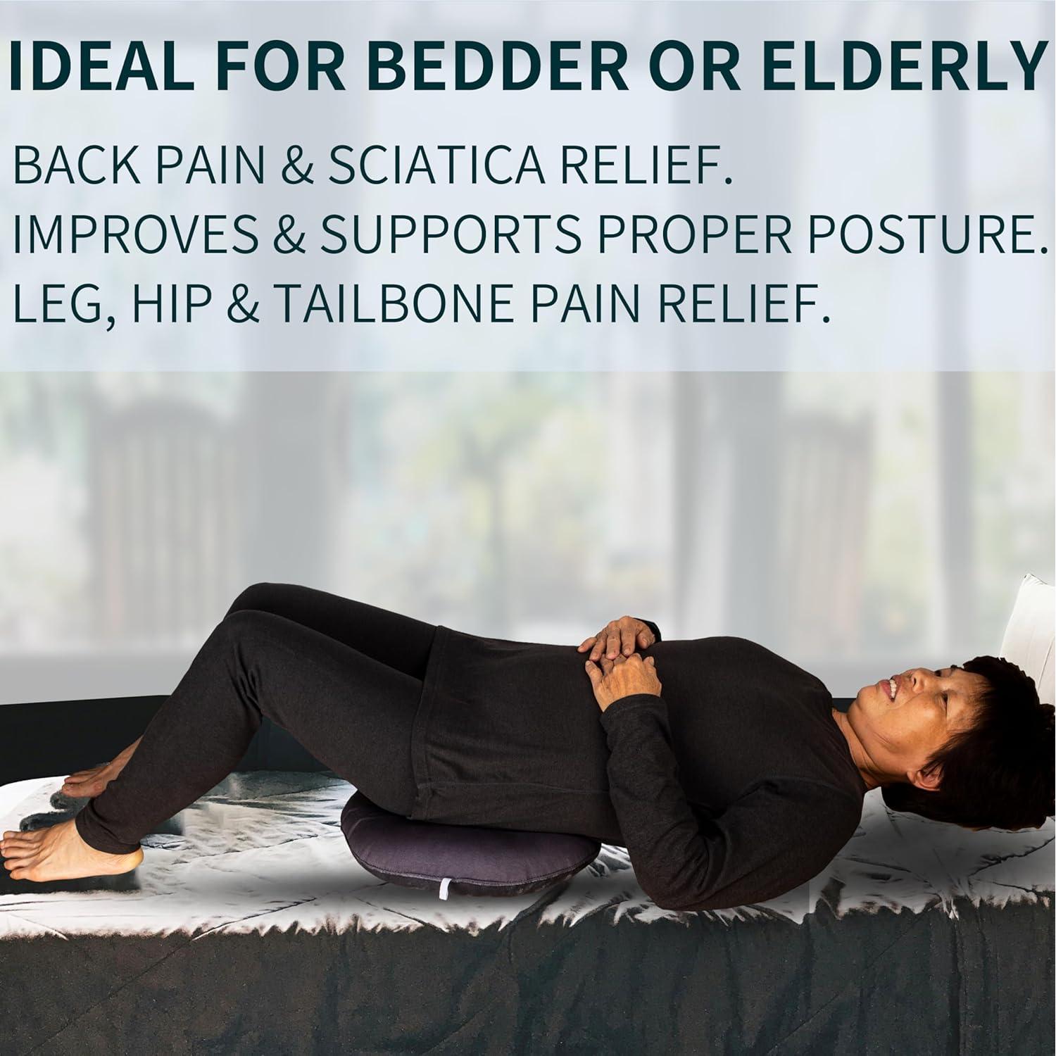 Cojín Ergonómico QIUCHA para Alivio del Dolor Coccix 40x35 cm