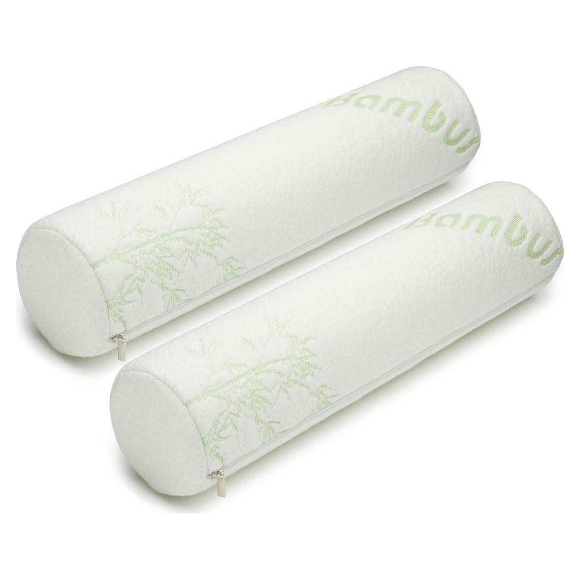 Almohada Cervical Redonda AllSett Health 2 Piezas 10x43 cm