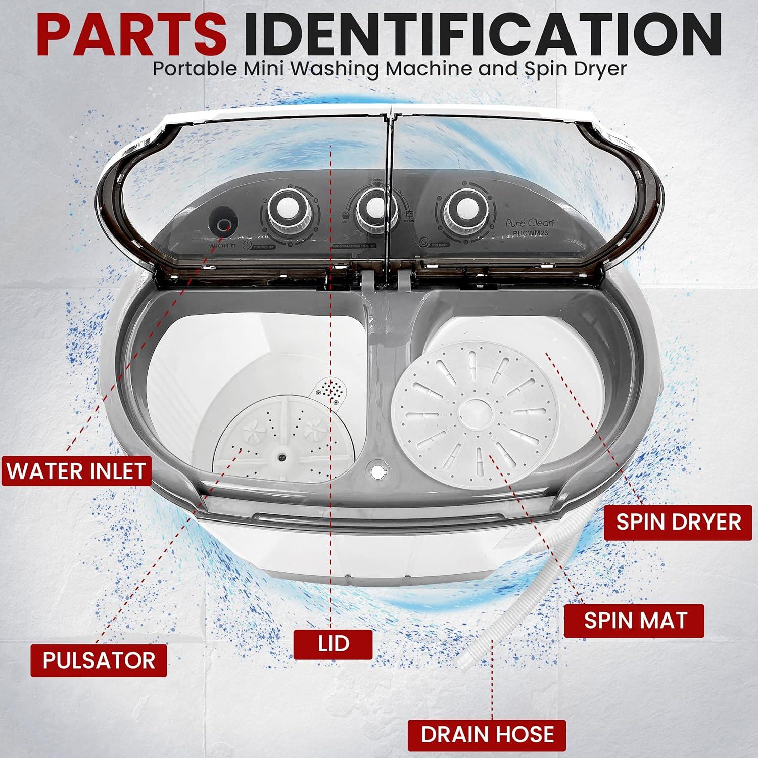 Lavadora y Secadora Compacta Sound Around 2 en 1 3.49 kg