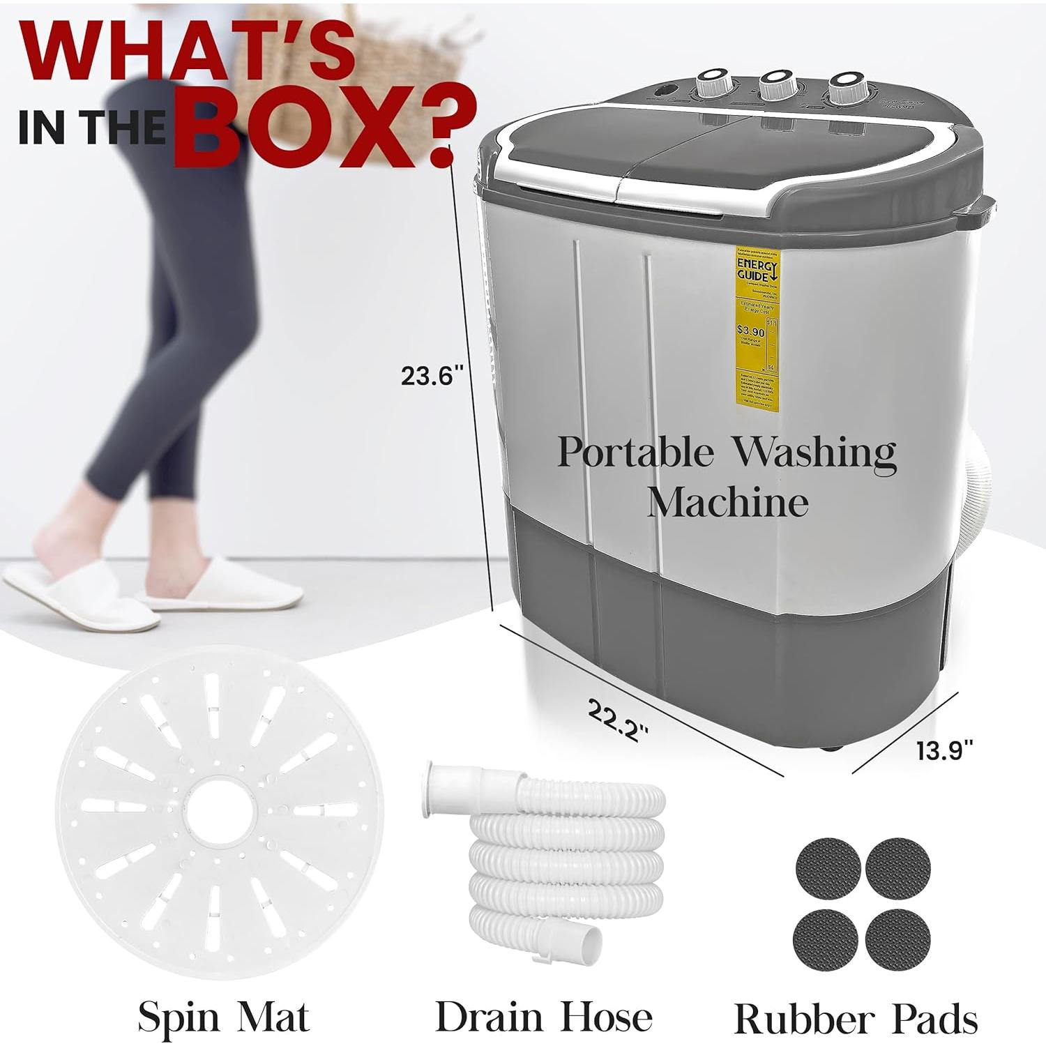 Lavadora y Secadora Compacta Sound Around 2 en 1 3.49 kg