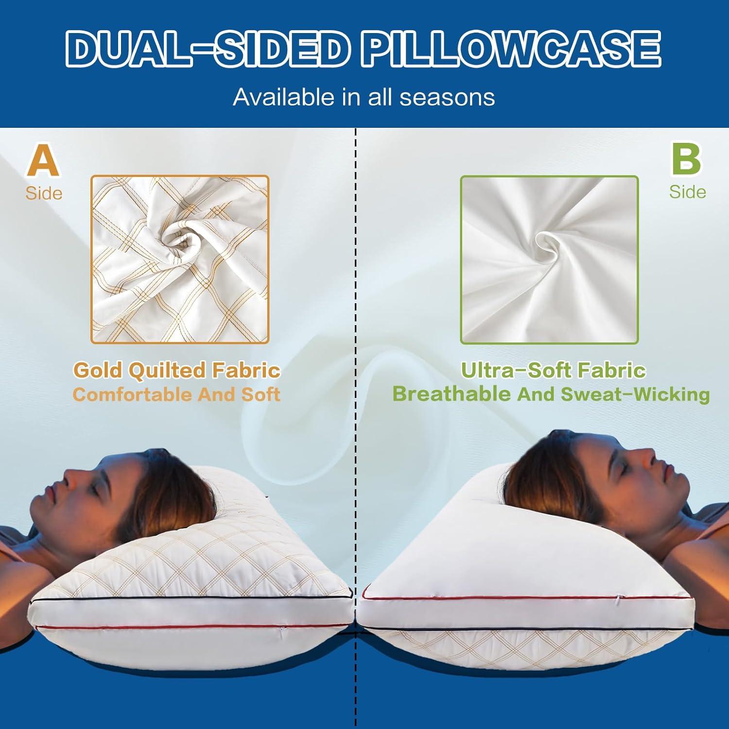 Almohada Corporal Larga YZ HOME Ajustable 50,8x137 cm Blanco