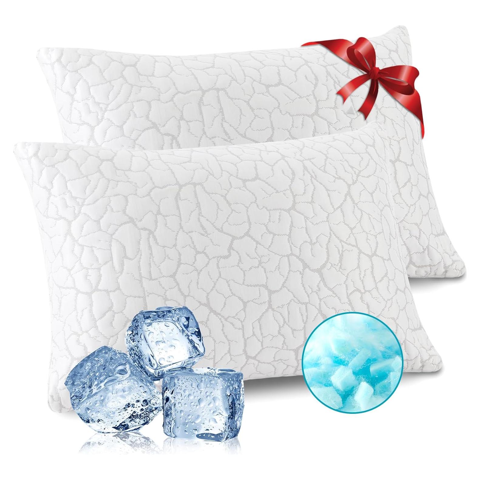 Cojines Refrigerantes Queen WGAKCED 2 Piezas Ajustables