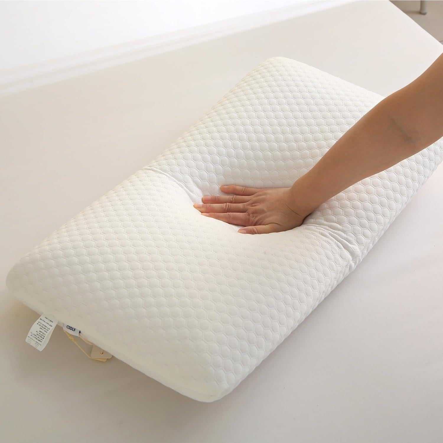 Almohada Espuma Viscoelástica CSDLF Estándar Suave Blanca