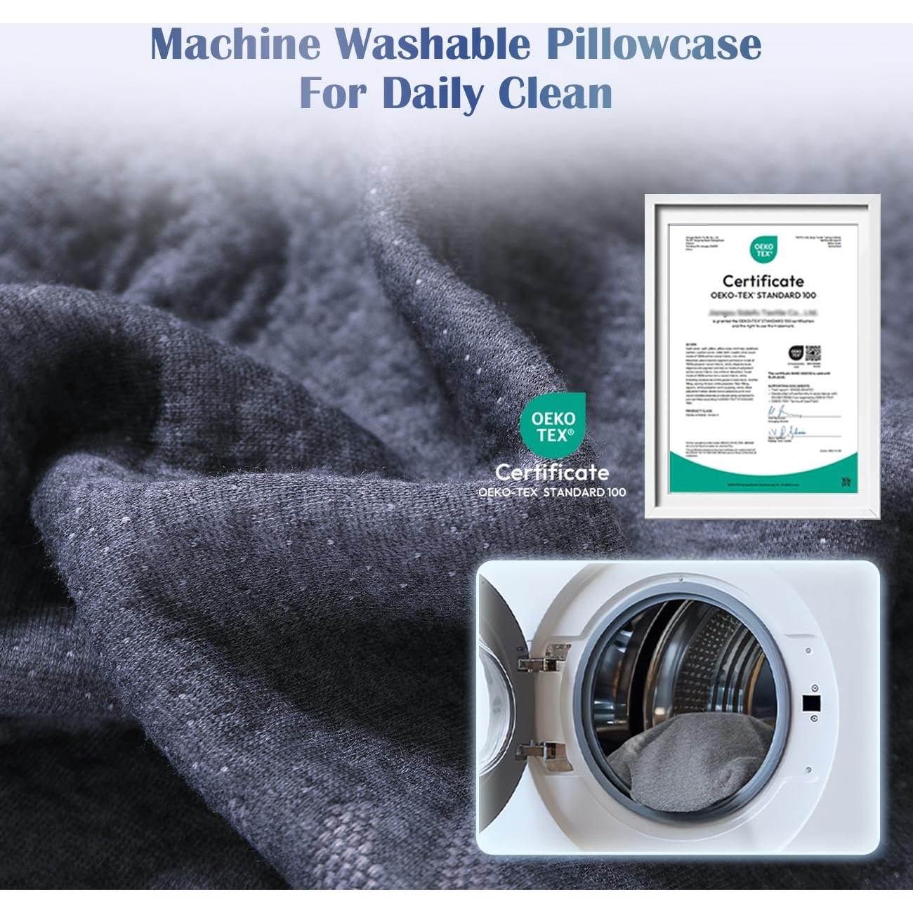 Almohada Ajustable Espuma Memoria LOFE 60x36 cm Alivio Cuello