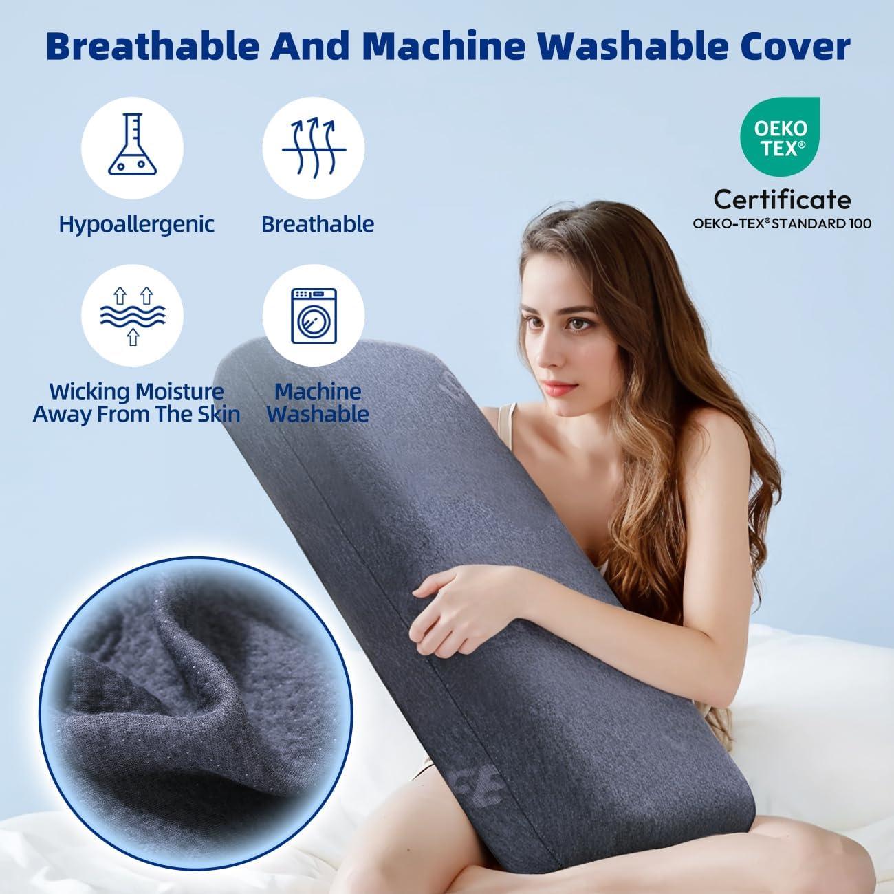 Almohada Ajustable LOFE King Espuma Memoria 4 Alturas