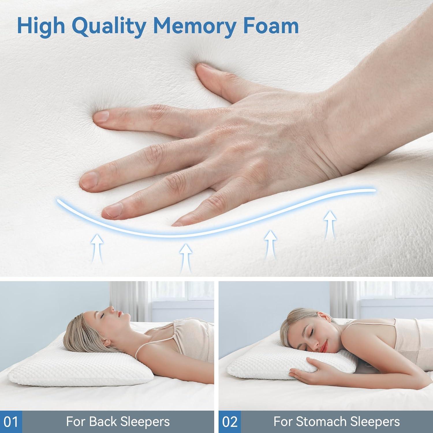 Almohada Viscoelástica AM AEROMAX Ultra Slim 6.99 cm