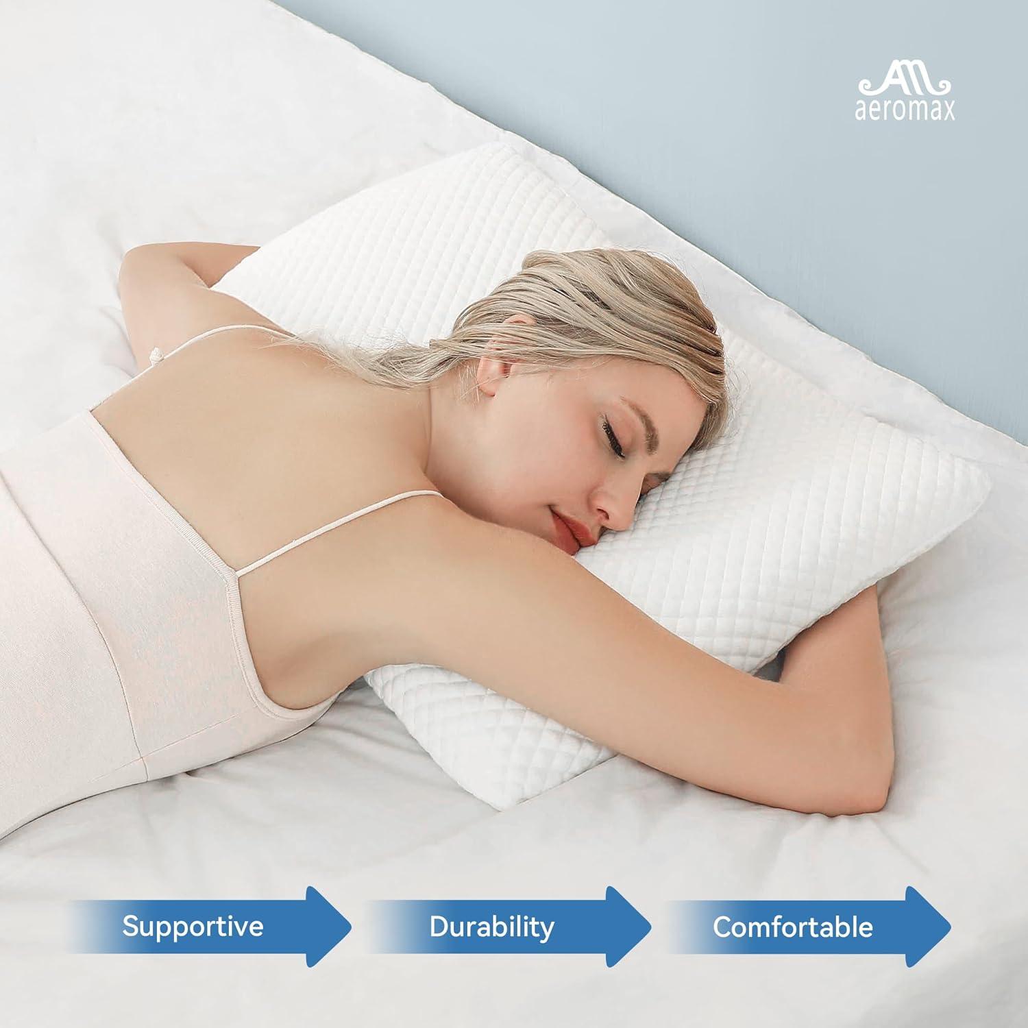 Almohada Viscoelástica AM AEROMAX Ultra Slim 6.99 cm