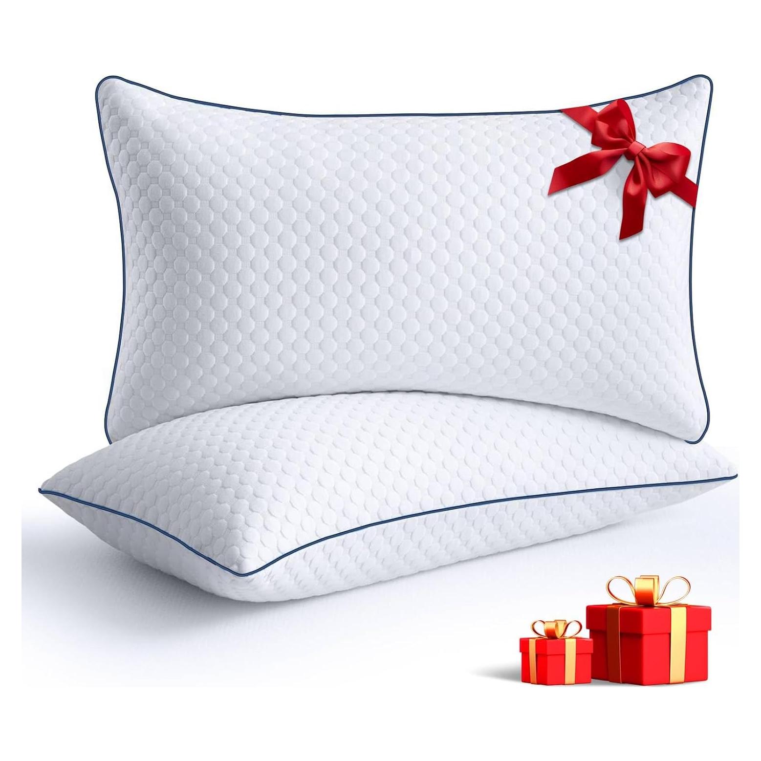 Juego de 2 almohadas Sofslee espuma viscoelástica queen