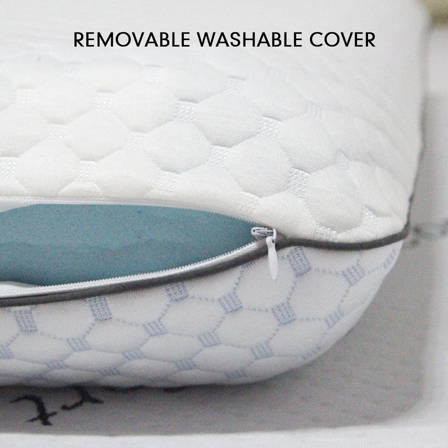 Almohada Viscoelástica Okao King Ventilada Funda Lavable