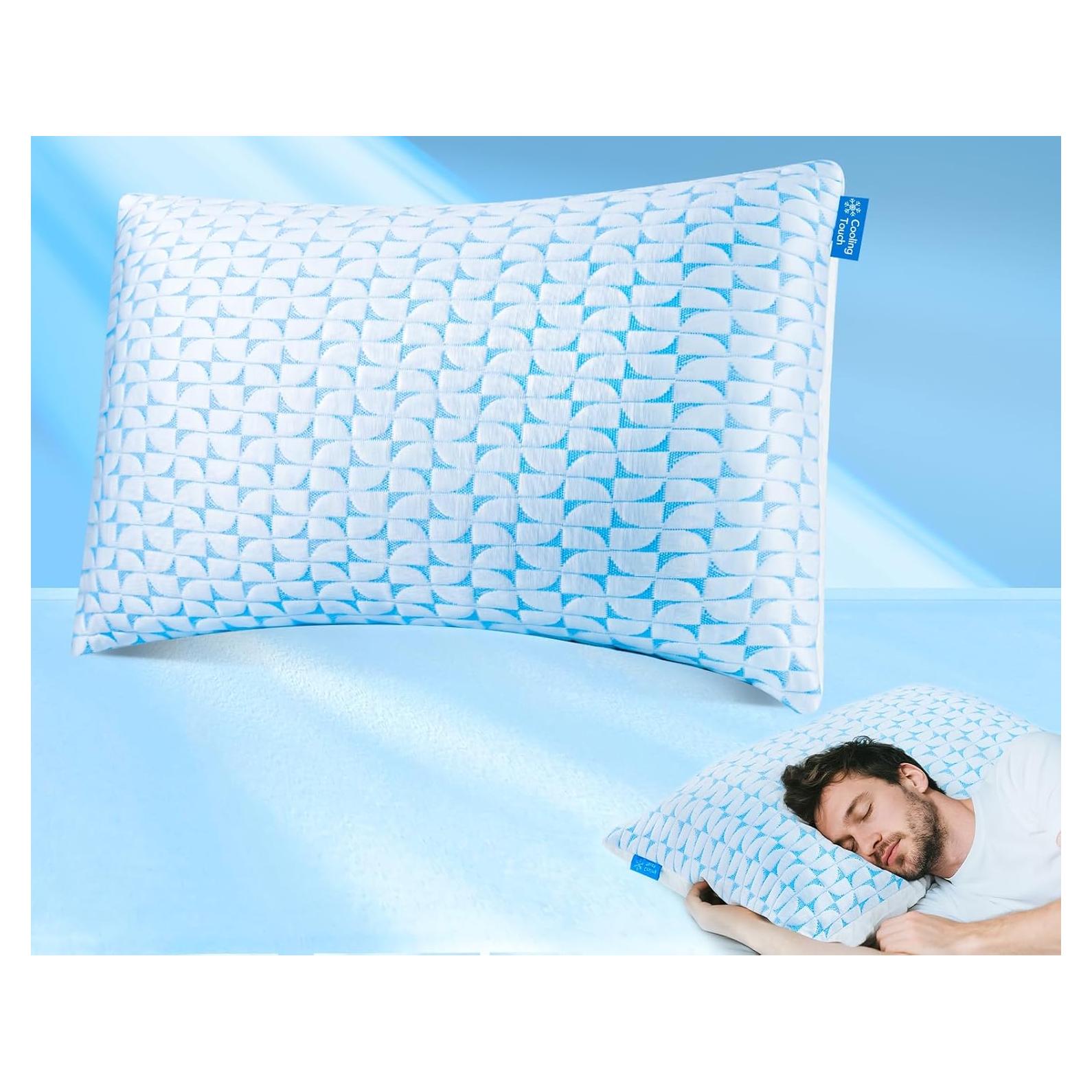 Almohada Ajustable QUTOOL de Espuma Viscoelástica Queen