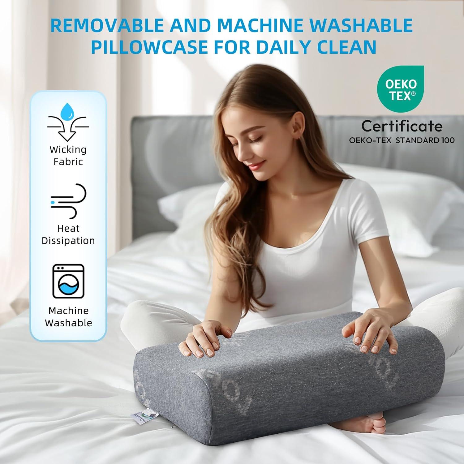 Almohada Cervical Ajustable LOFE - Espuma de Memoria 60x36 cm