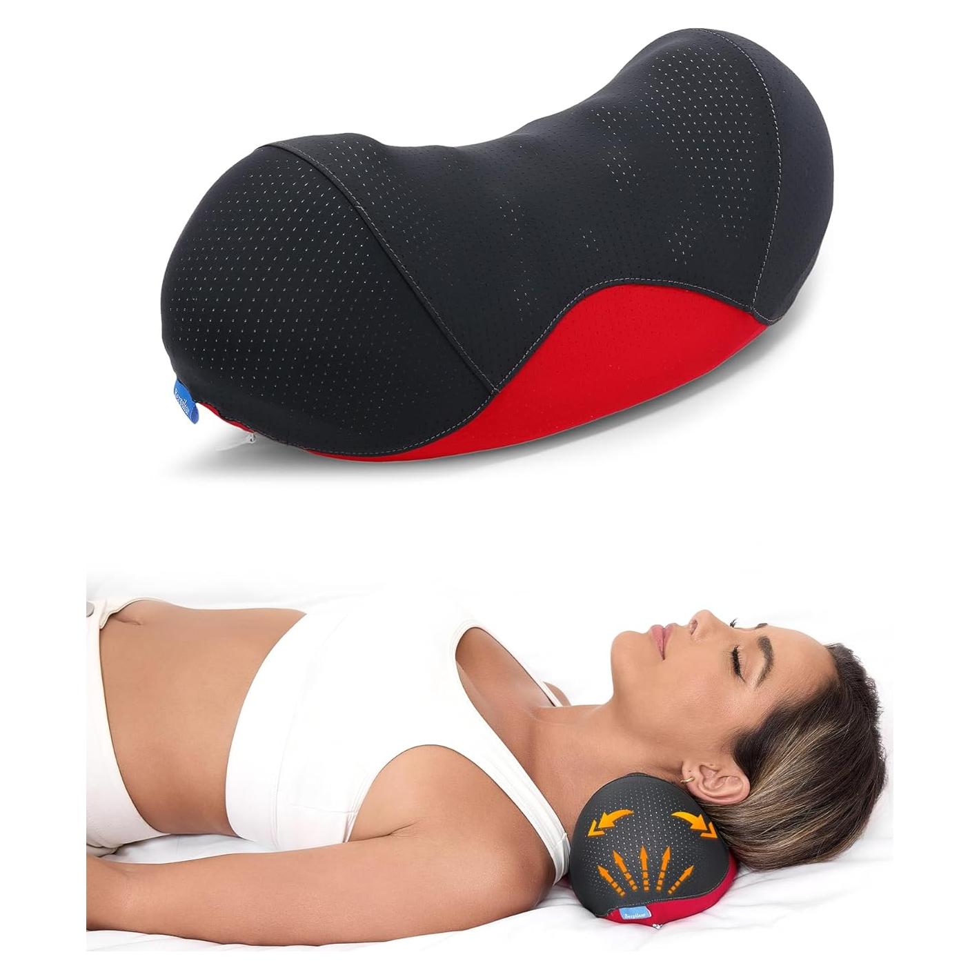 Almohada Cervical Ergonómica Bespilow Doble Capa 30x13 cm