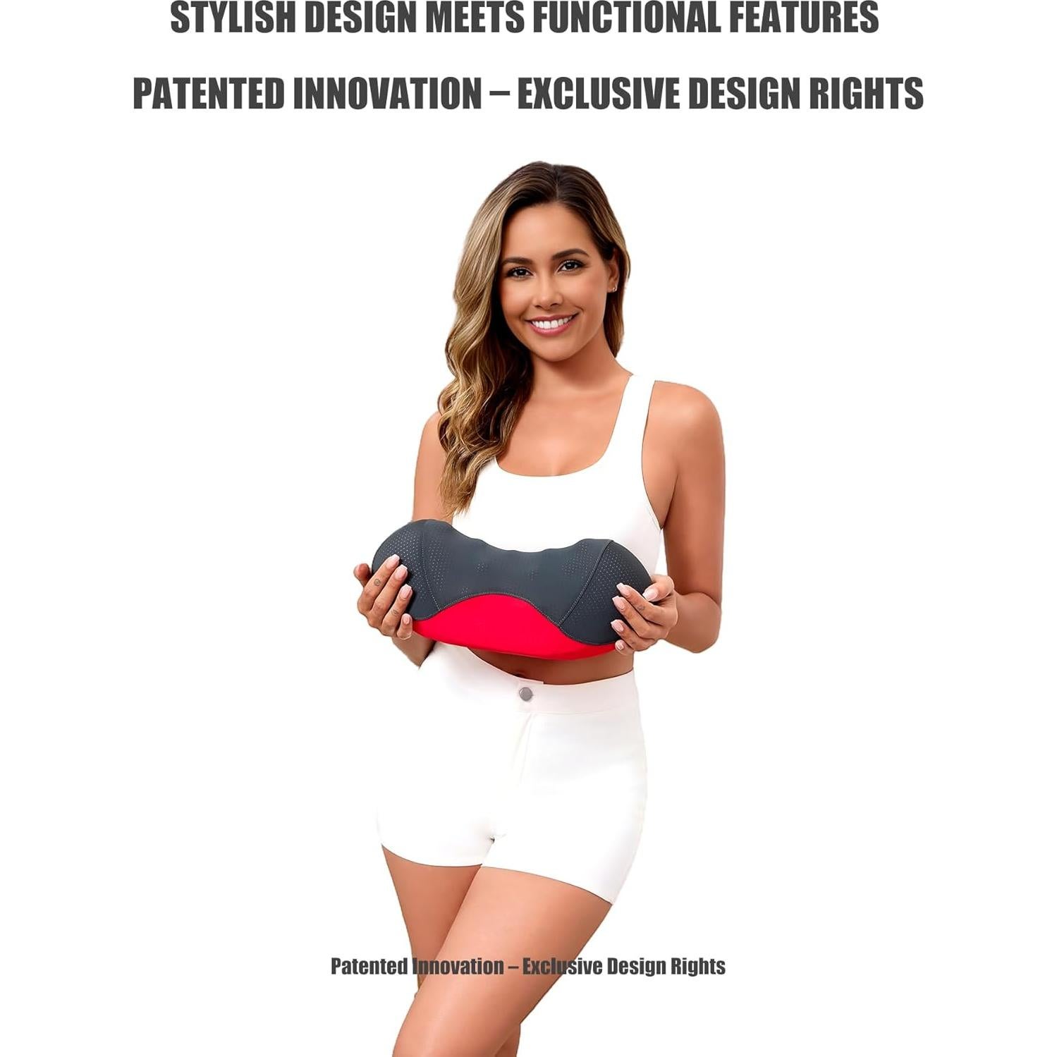 Almohada Cervical Ergonómica Bespilow Doble Capa 30x13 cm