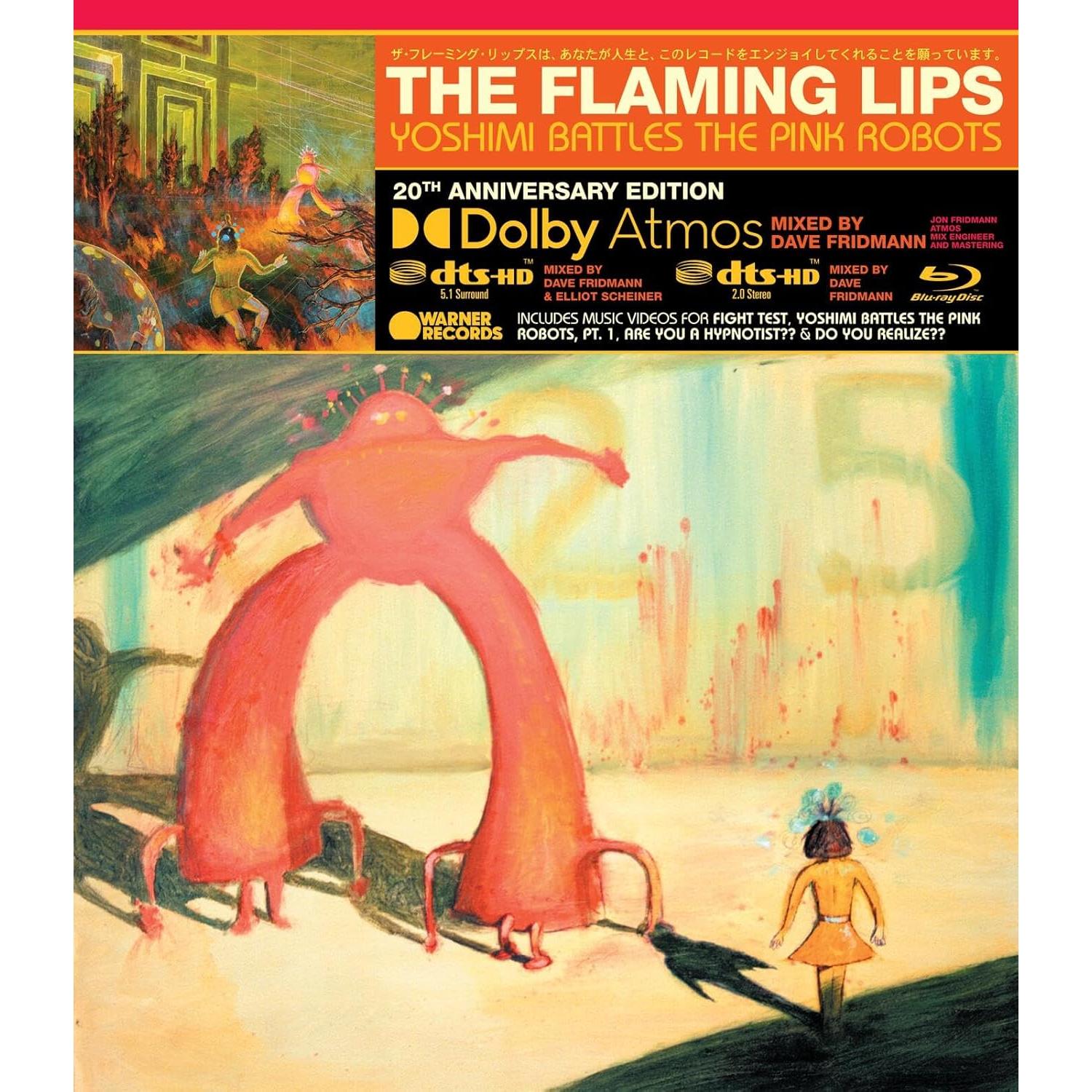 Yoshimi Lucha contra Robots Rosas - The Flaming Lips - Blu-ray