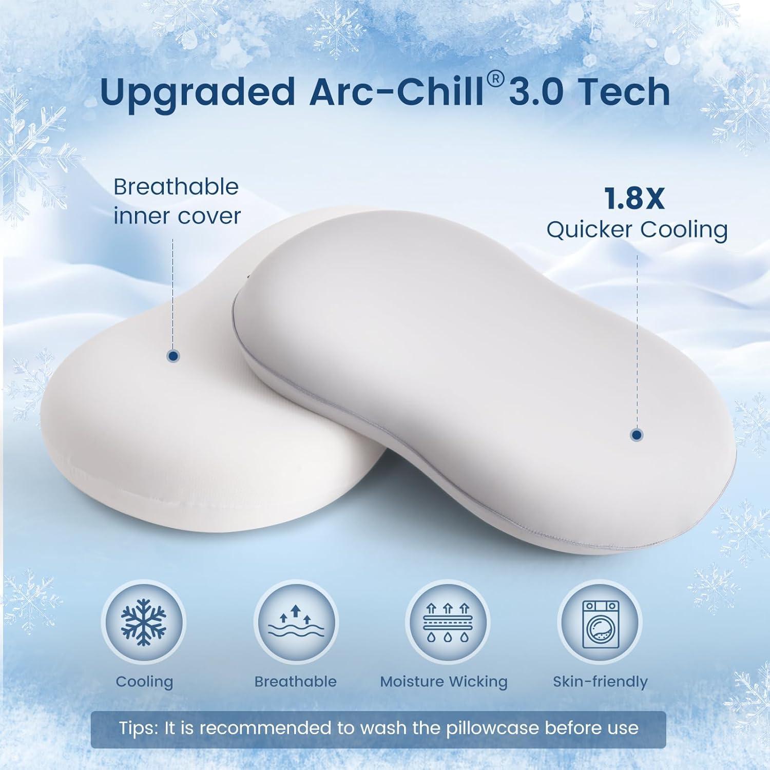 Almohada de Enfriamiento Elegear con Resortes M Gris