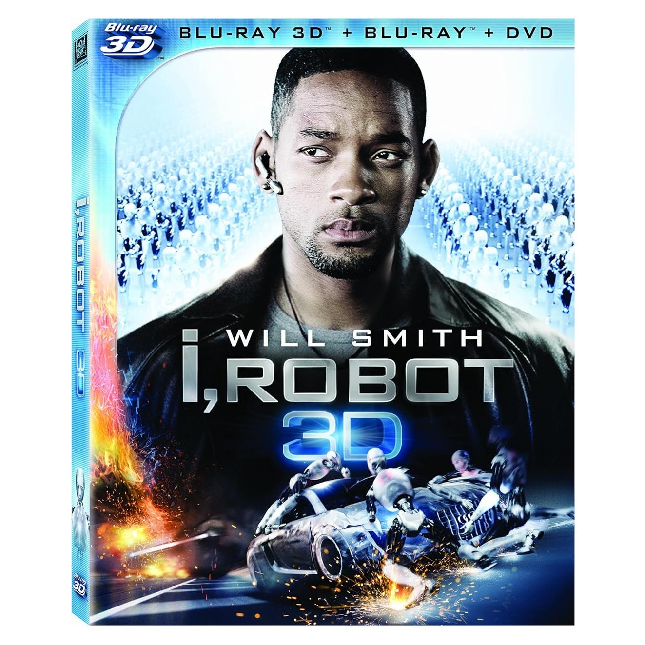 Yo, Robot Blu-ray 3D + DVD 2 Discos Will Smith