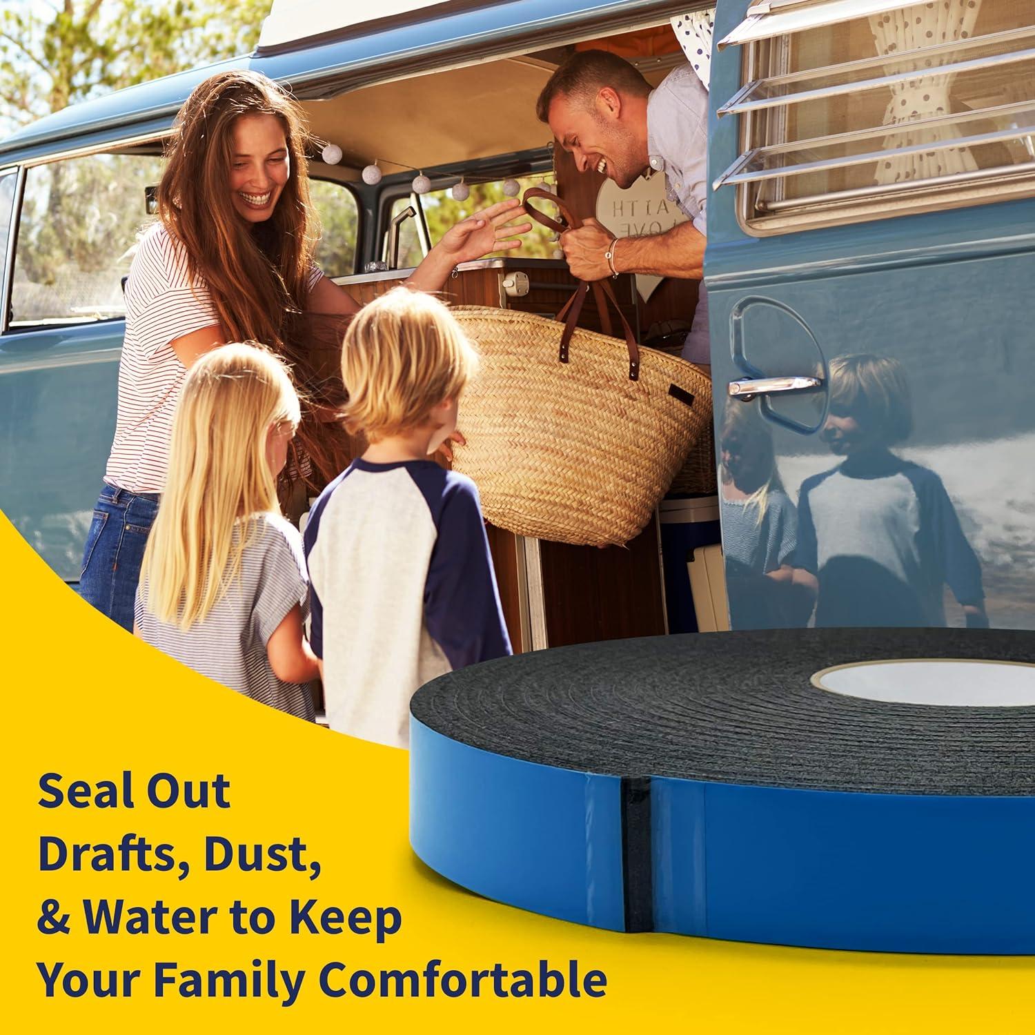 Cinta de espuma autoadhesiva Phyxology 0.48cm x 3.18cm x 10m