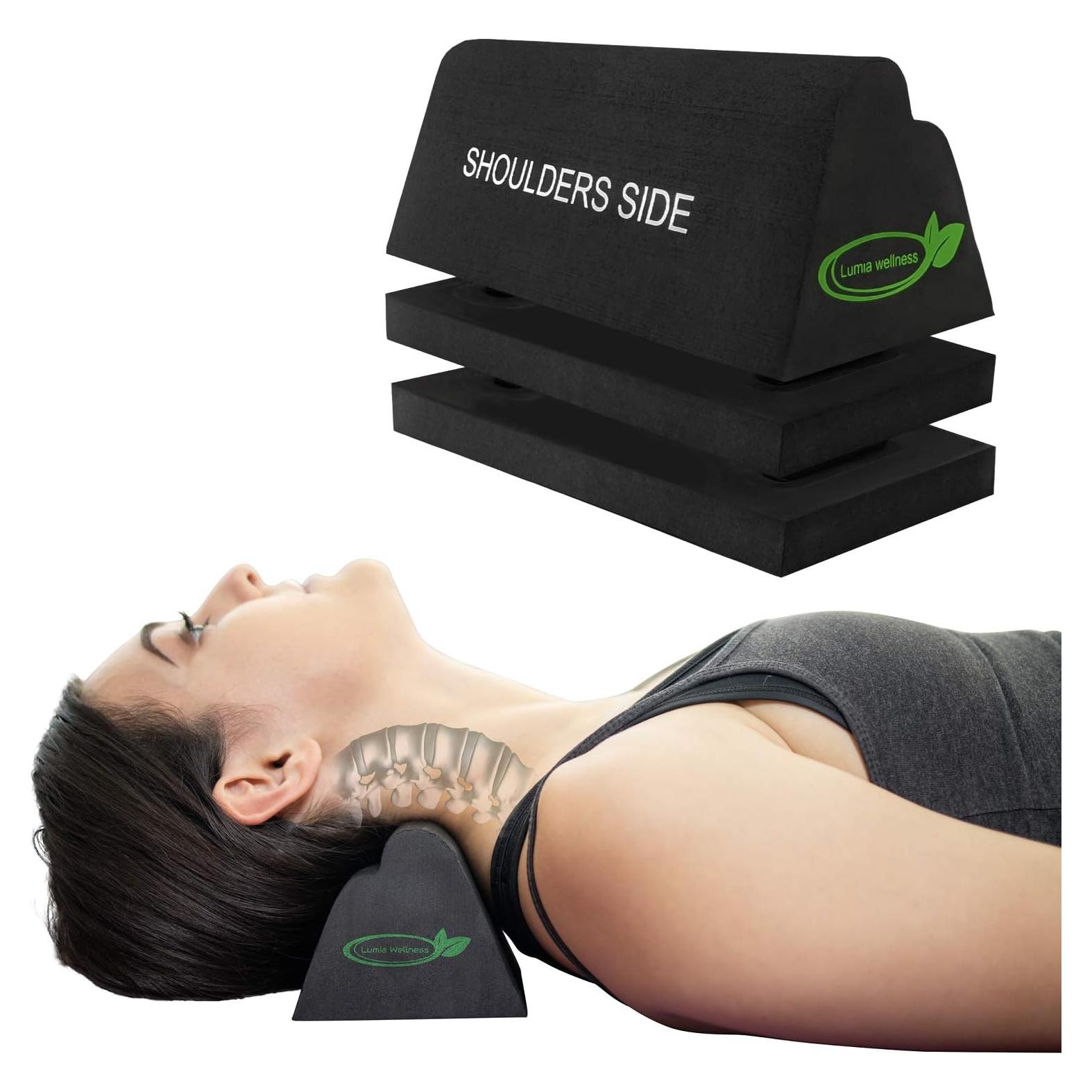 Bloque de Tracción Cervical Lumia Wellness, Firme, 20.32x11.43 cm