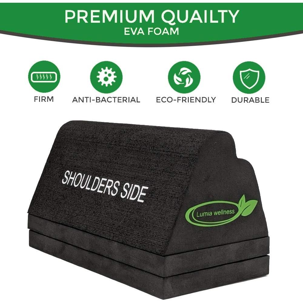 Bloque de Tracción Cervical Lumia Wellness, Firme, 20.32x11.43 cm