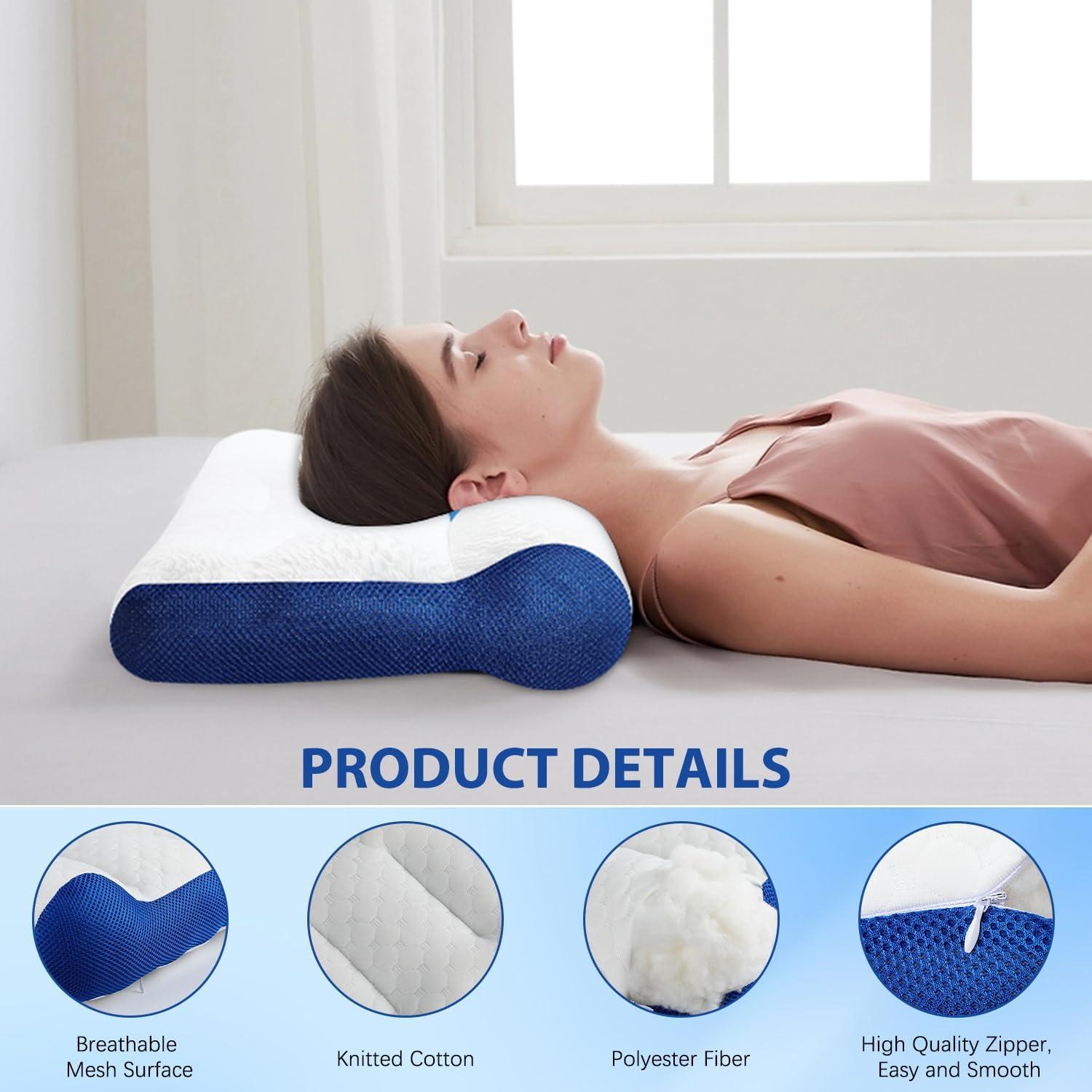 Almohada Ergonómica Satasiam para el Cuello - Soporte Cervical