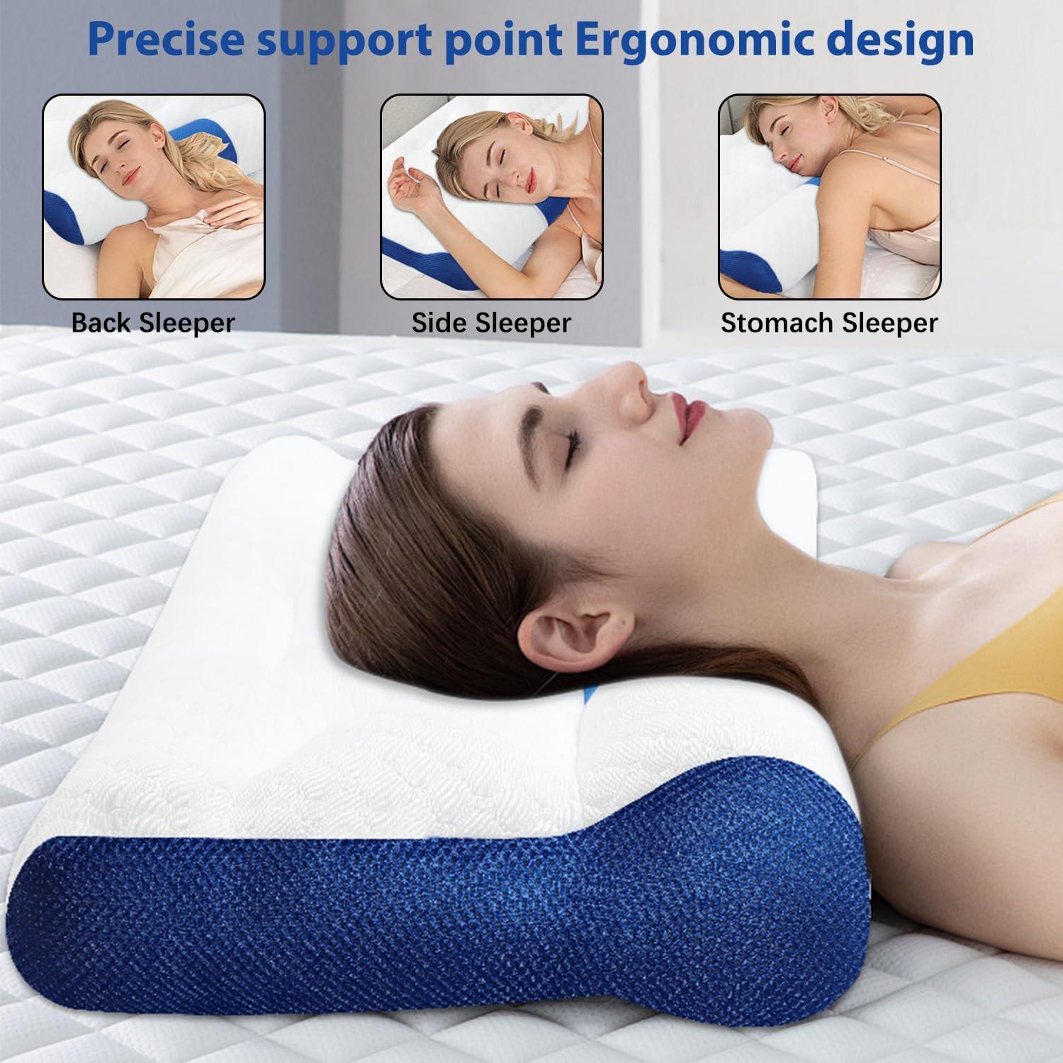 Almohada Ergonómica Satasiam para el Cuello - Soporte Cervical