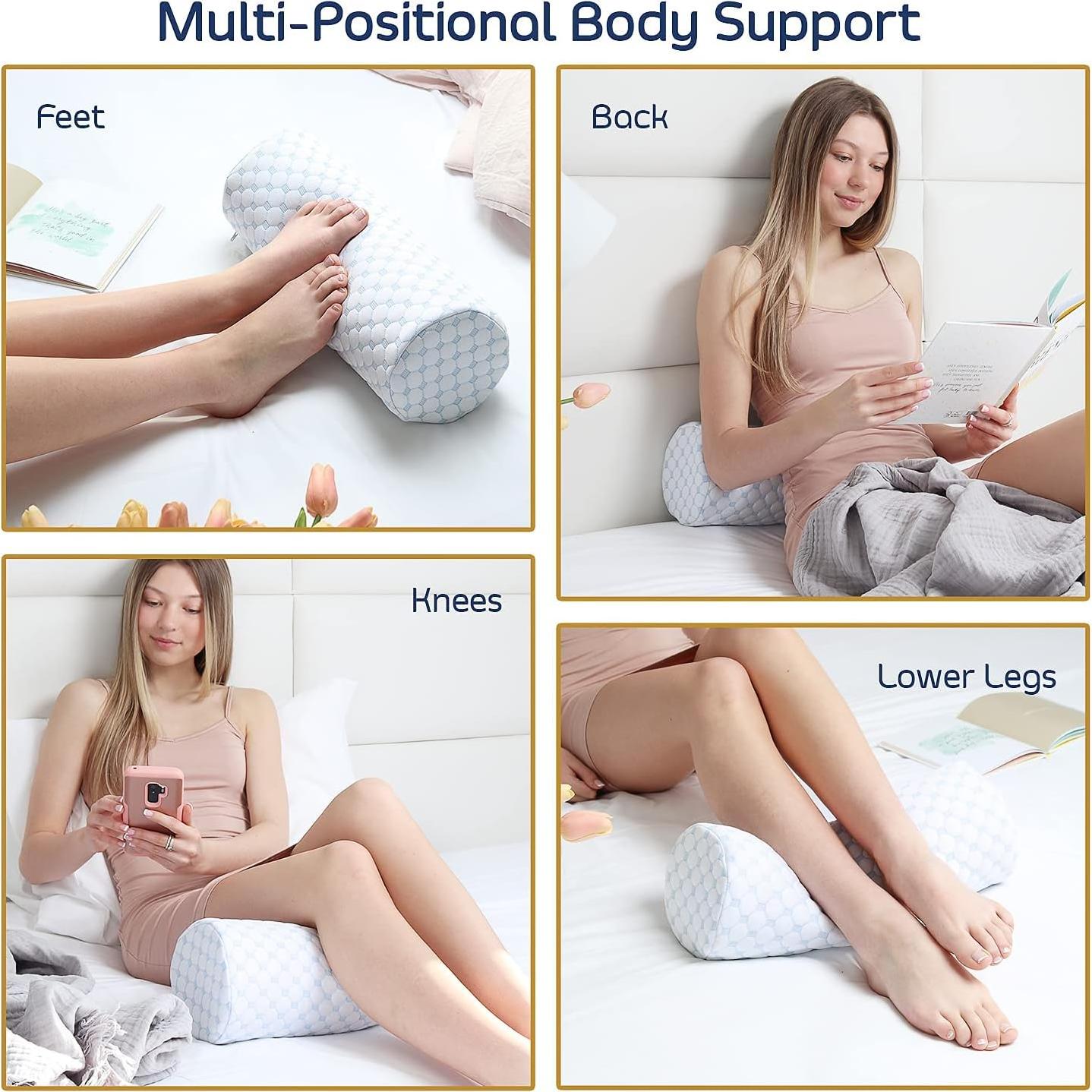 Almohada de Rollo Nestl para Cuello Espuma de Memoria 40x15 cm