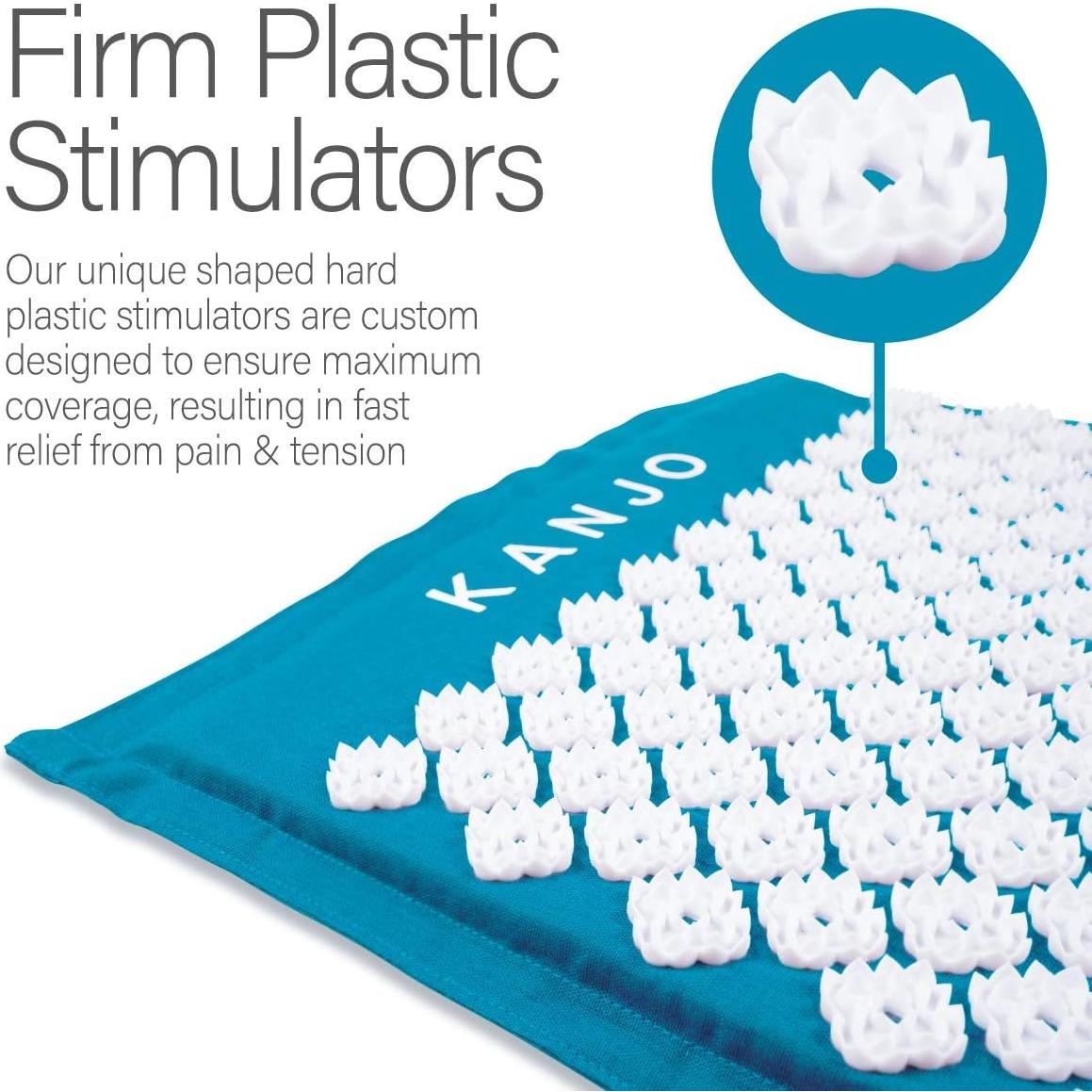 Almohada de Acupresión Kanjo Espuma Viscoelástica 30x12 cm