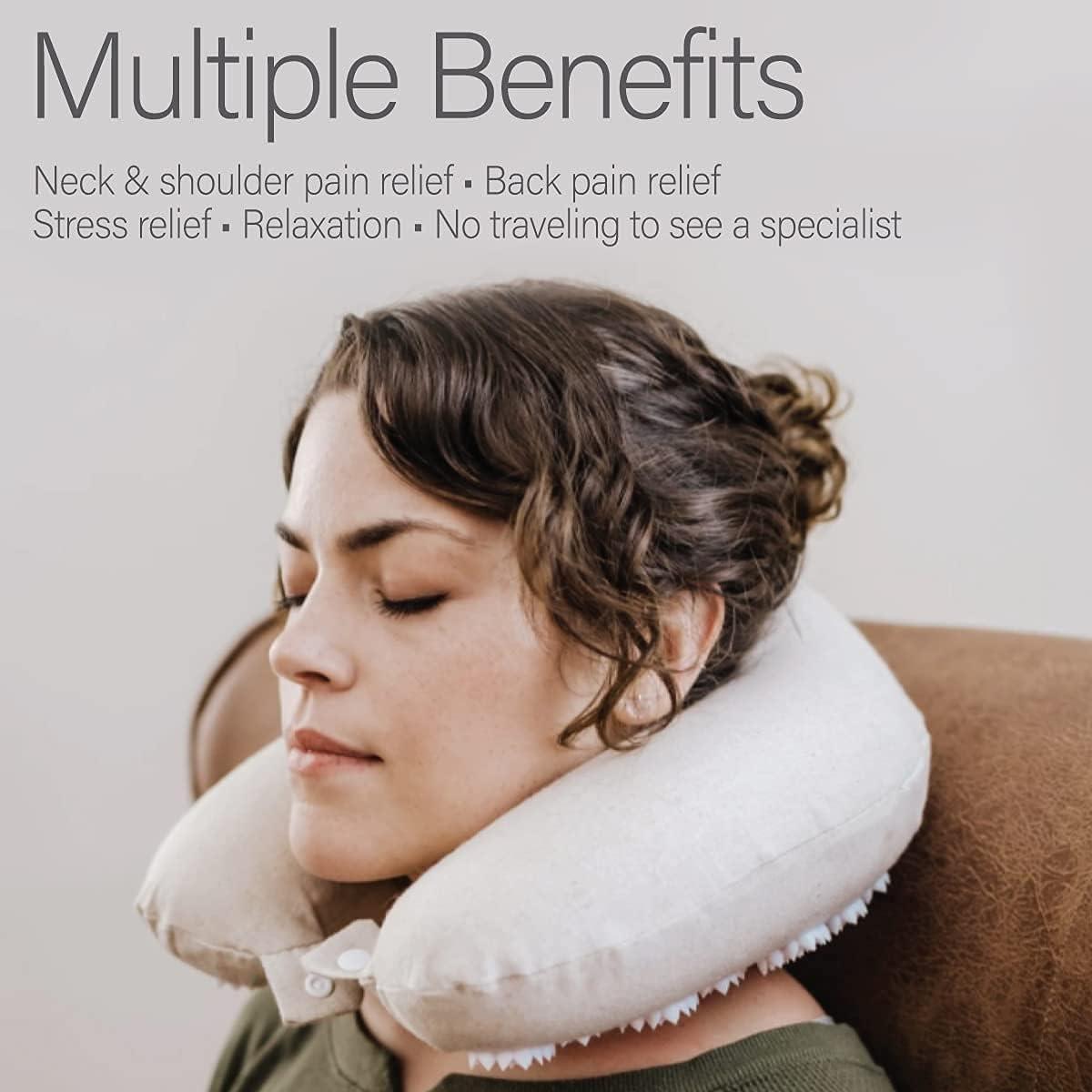 Almohada de Acupresión Kanjo Espuma Viscoelástica 30x12 cm