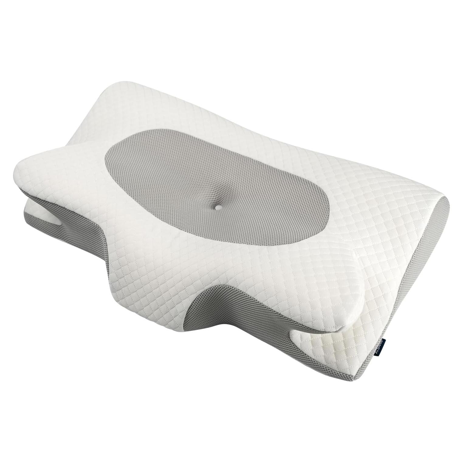 Almohada Cervical AiSleep Rey Espuma de Memoria Gris