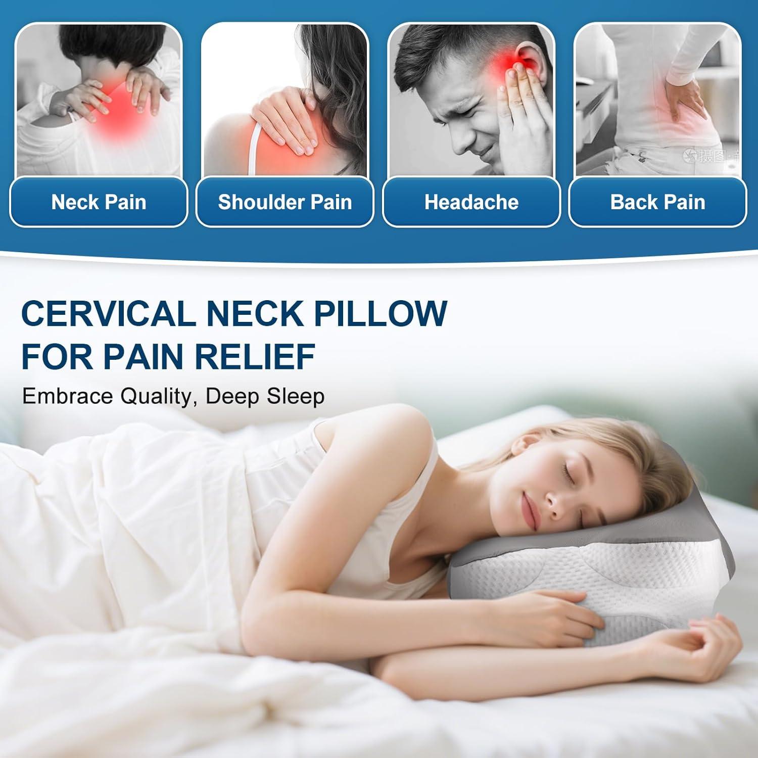 Almohada Cervical WiMas Ergonomica Ajustable 1.31 kg